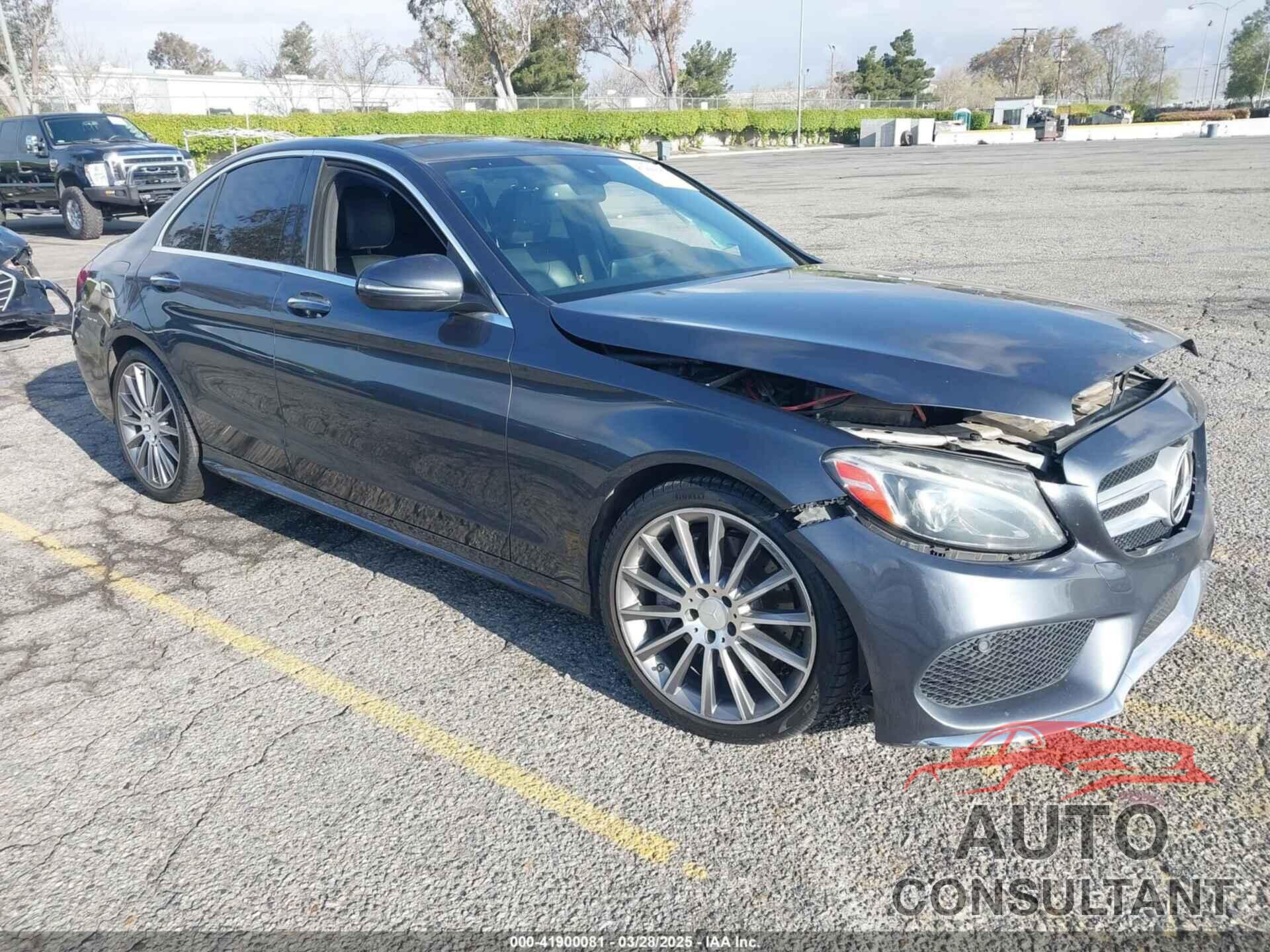 MERCEDES-BENZ C 300 2016 - 55SWF4JB6GU161401