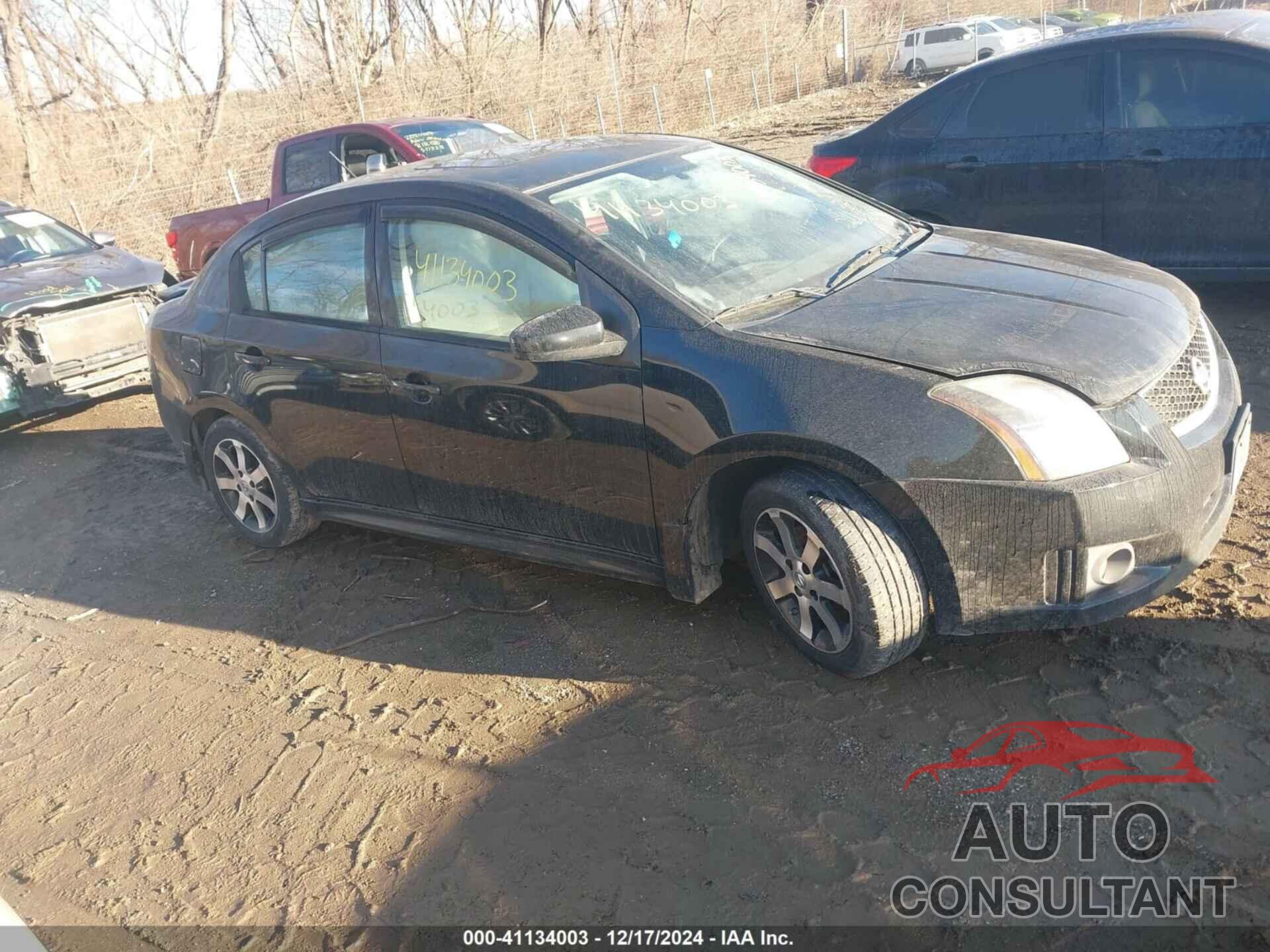 NISSAN SENTRA 2012 - 3N1AB6AP0CL605904