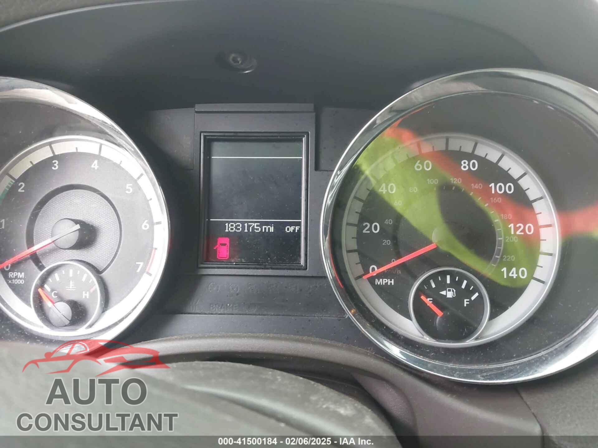 DODGE DURANGO 2011 - 1D4RD2GG9BC711730