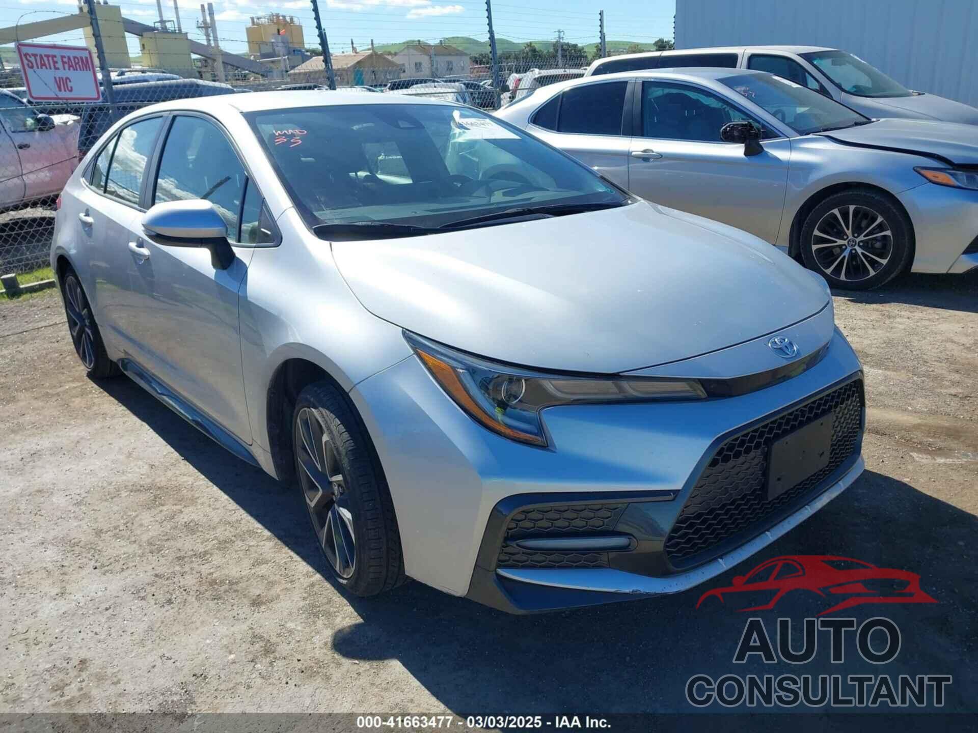 TOYOTA COROLLA 2022 - JTDS4MCE4NJ088368