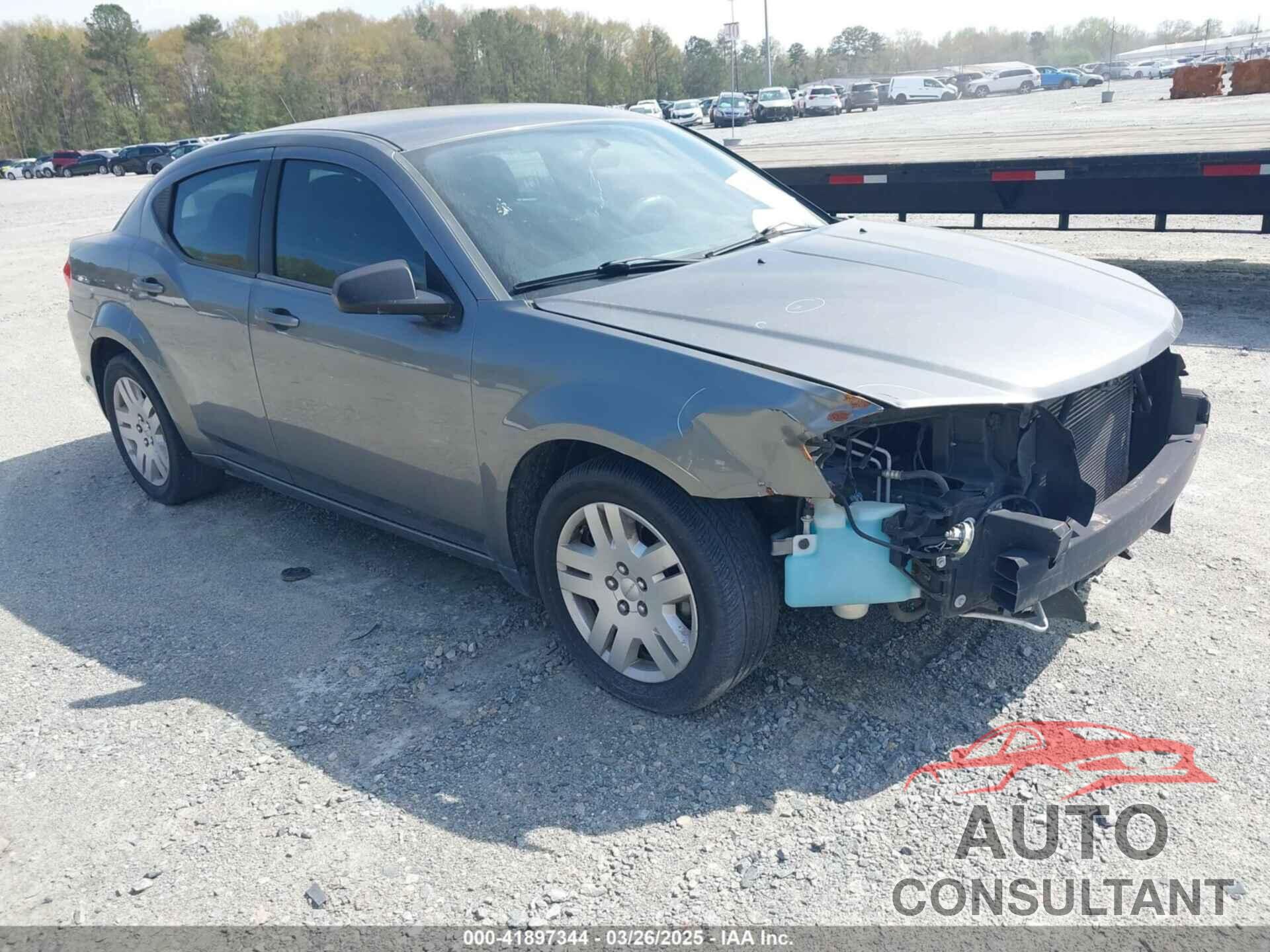 DODGE AVENGER 2013 - 1C3CDZAB7DN575831