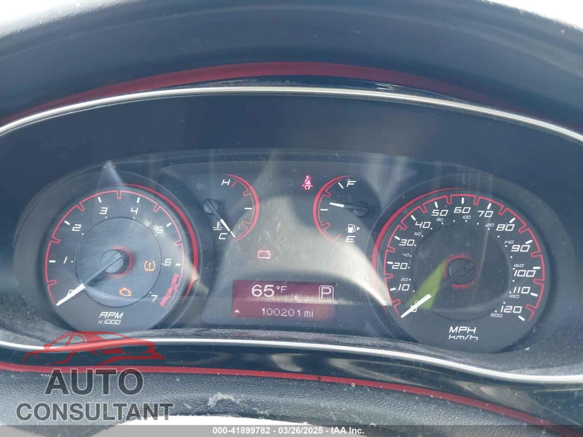 DODGE DART 2015 - 1C3CDFBB0FD403775