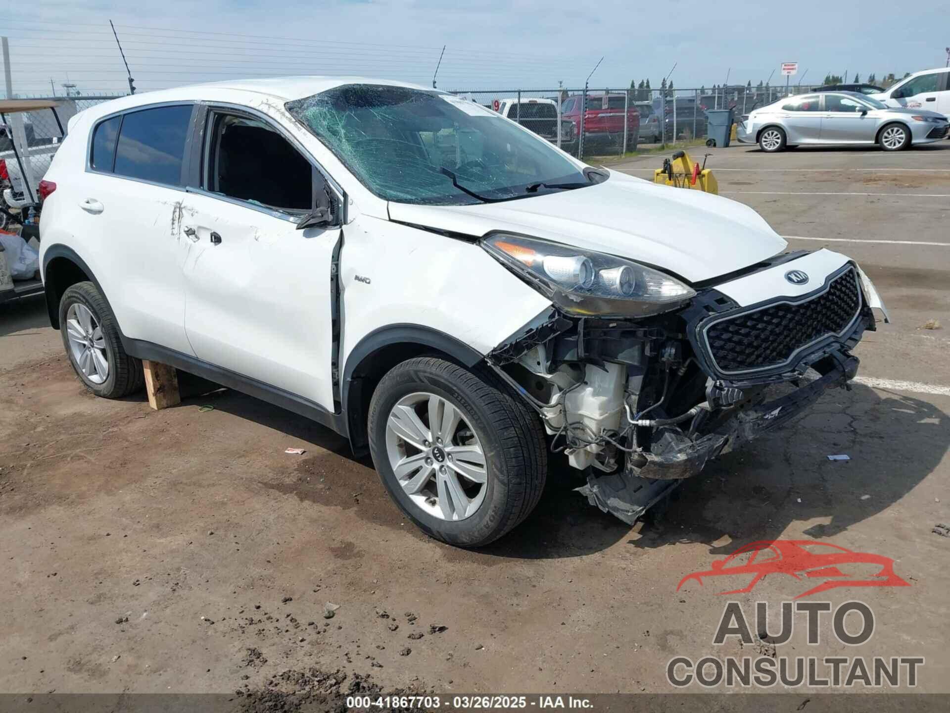 KIA SPORTAGE 2018 - KNDPMCAC7J7349047