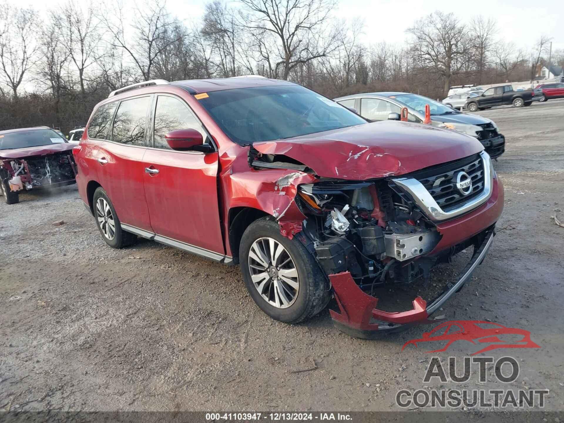 NISSAN PATHFINDER 2017 - 5N1DR2MN3HC635549