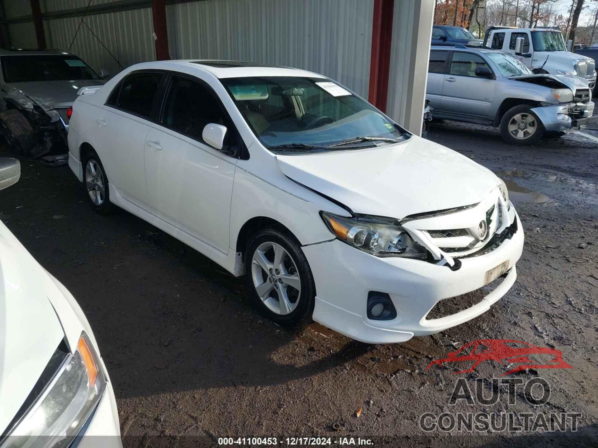 TOYOTA COROLLA 2012 - 2T1BU4EE6CC866126