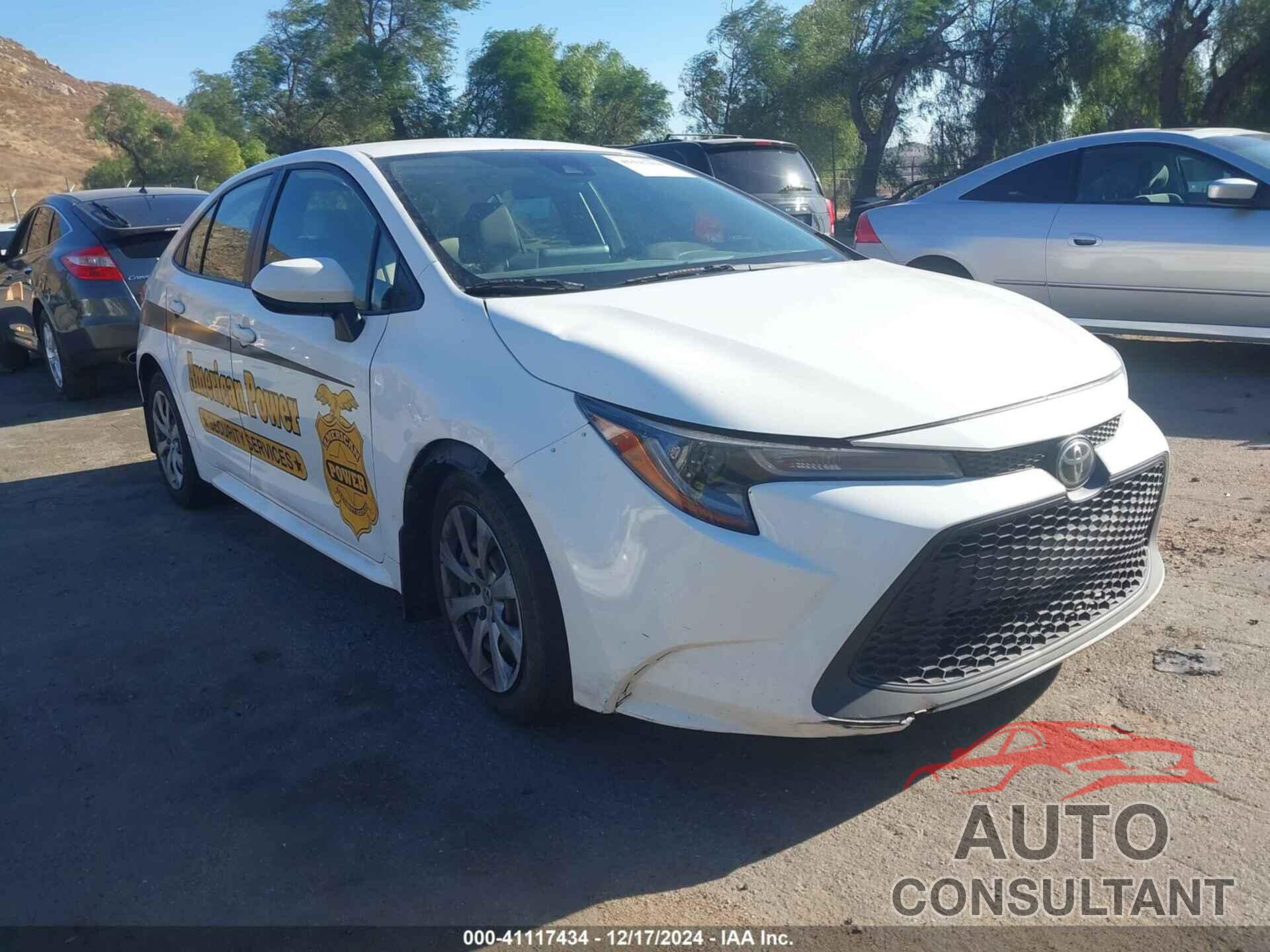 TOYOTA COROLLA 2021 - JTDEPMAE3MJ141082