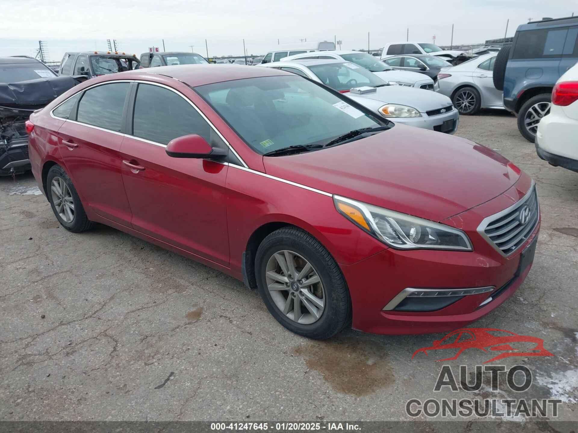 HYUNDAI SONATA 2015 - 5NPE24AFXFH151675