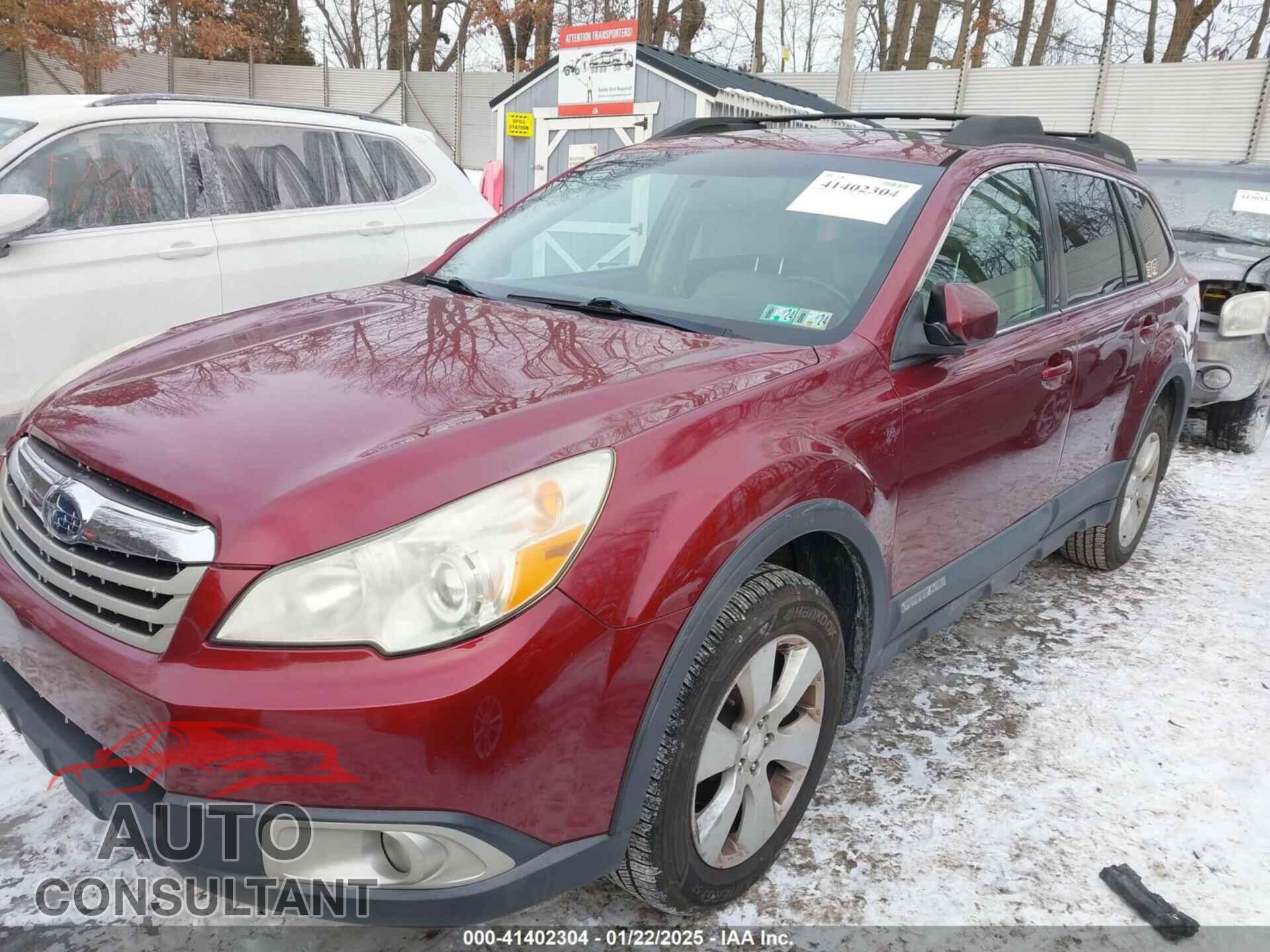 SUBARU OUTBACK 2011 - 4S4BRBGC2B3415473