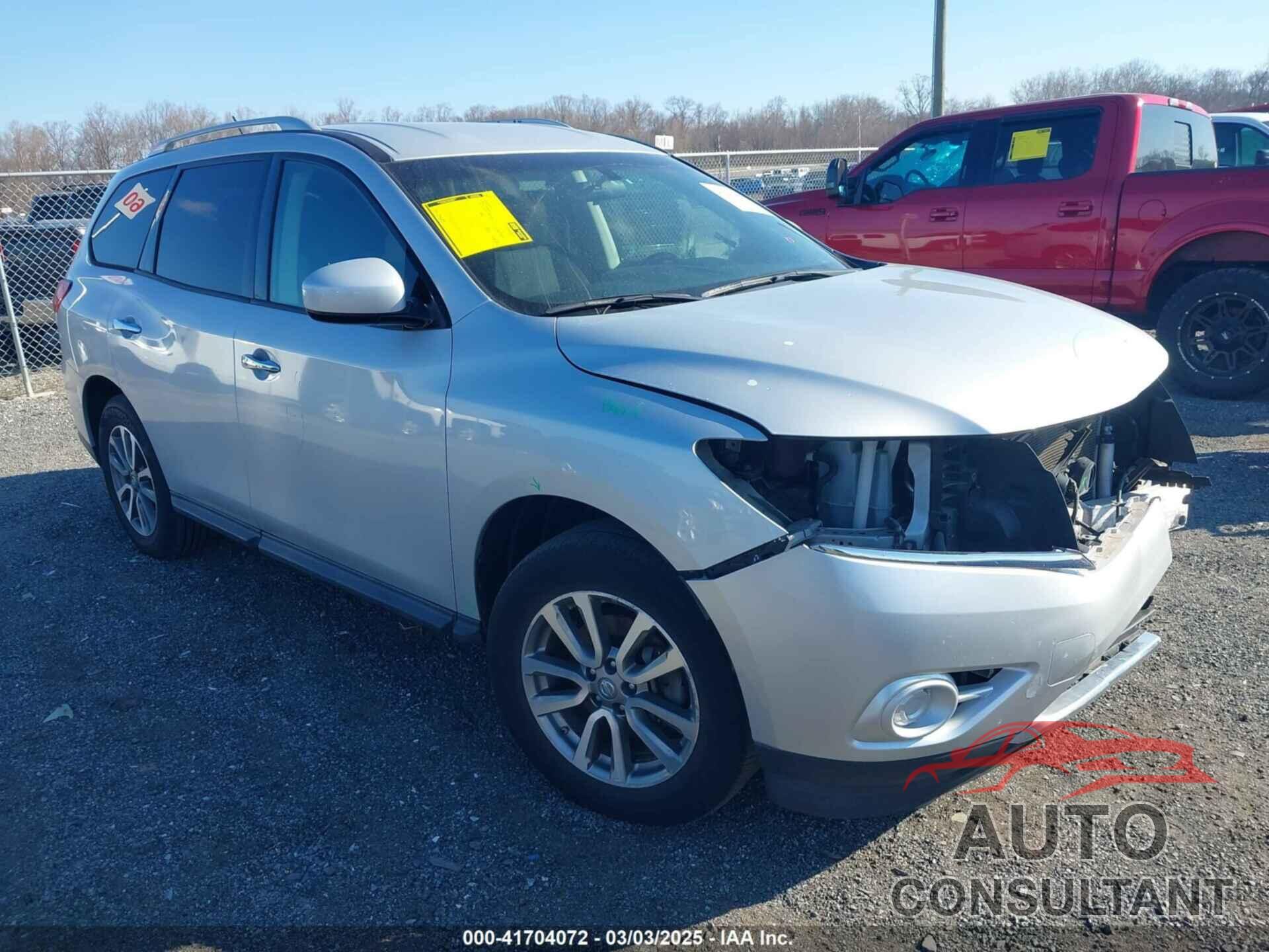 NISSAN PATHFINDER 2013 - 5N1AR2MM6DC635016