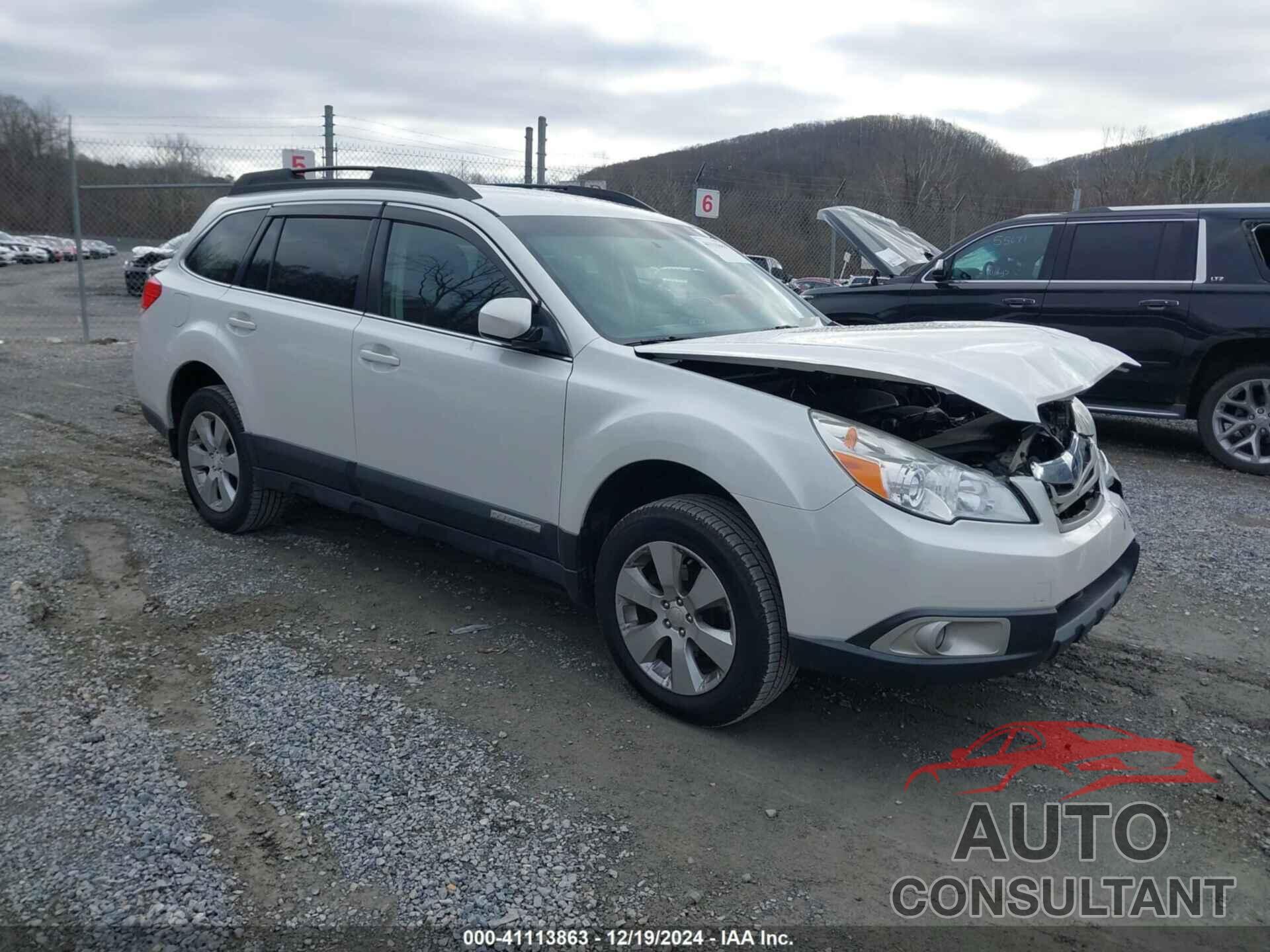 SUBARU OUTBACK 2012 - 4S4BRCCC1C3265661