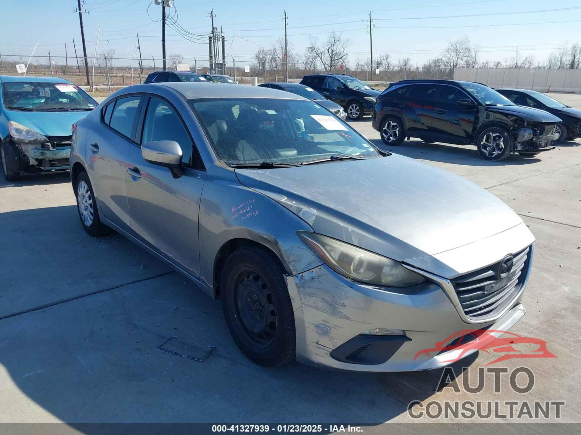 MAZDA MAZDA3 2014 - JM1BM1U79E1141385