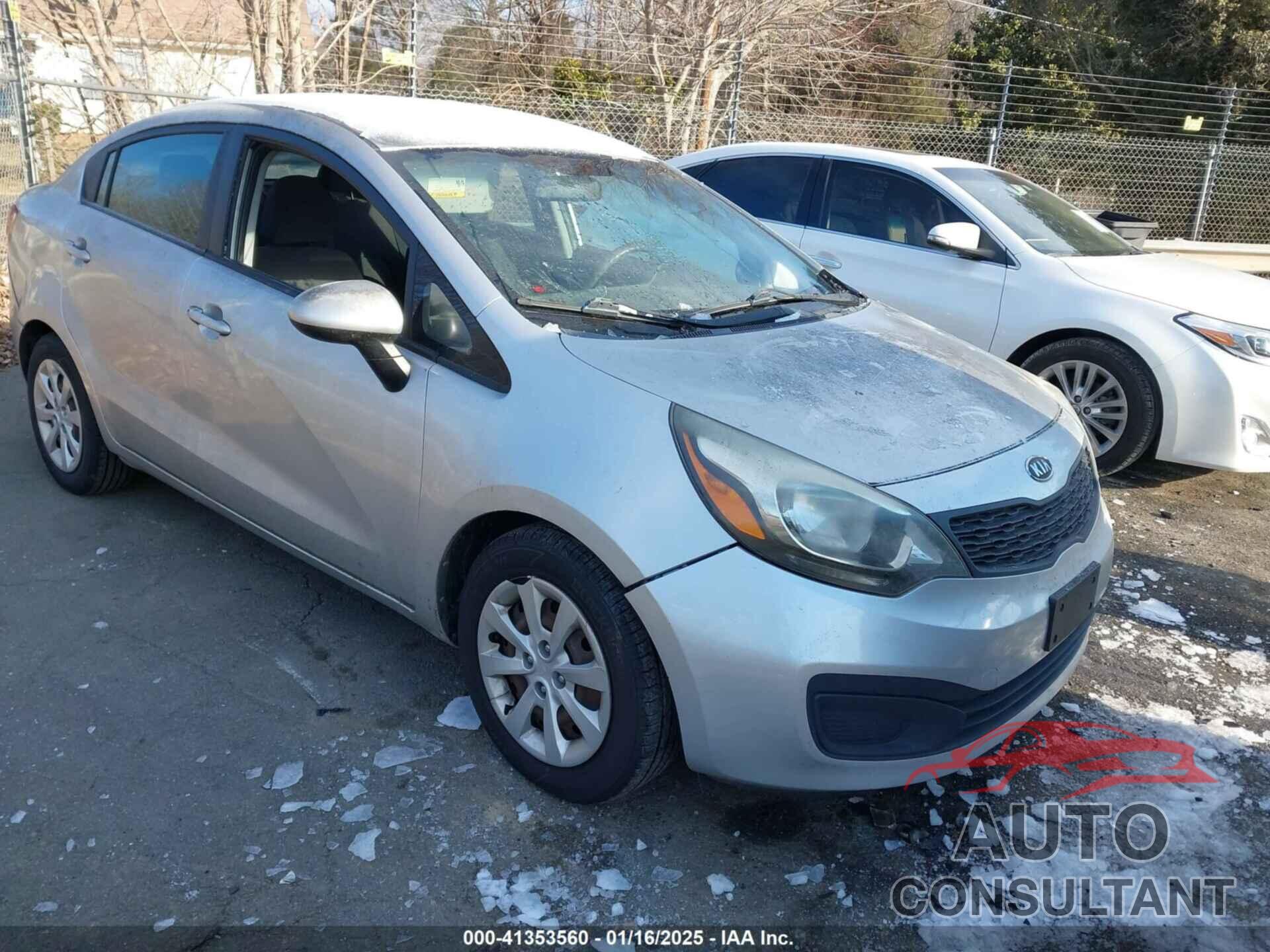 KIA RIO 2012 - KNADM4A30C6061563
