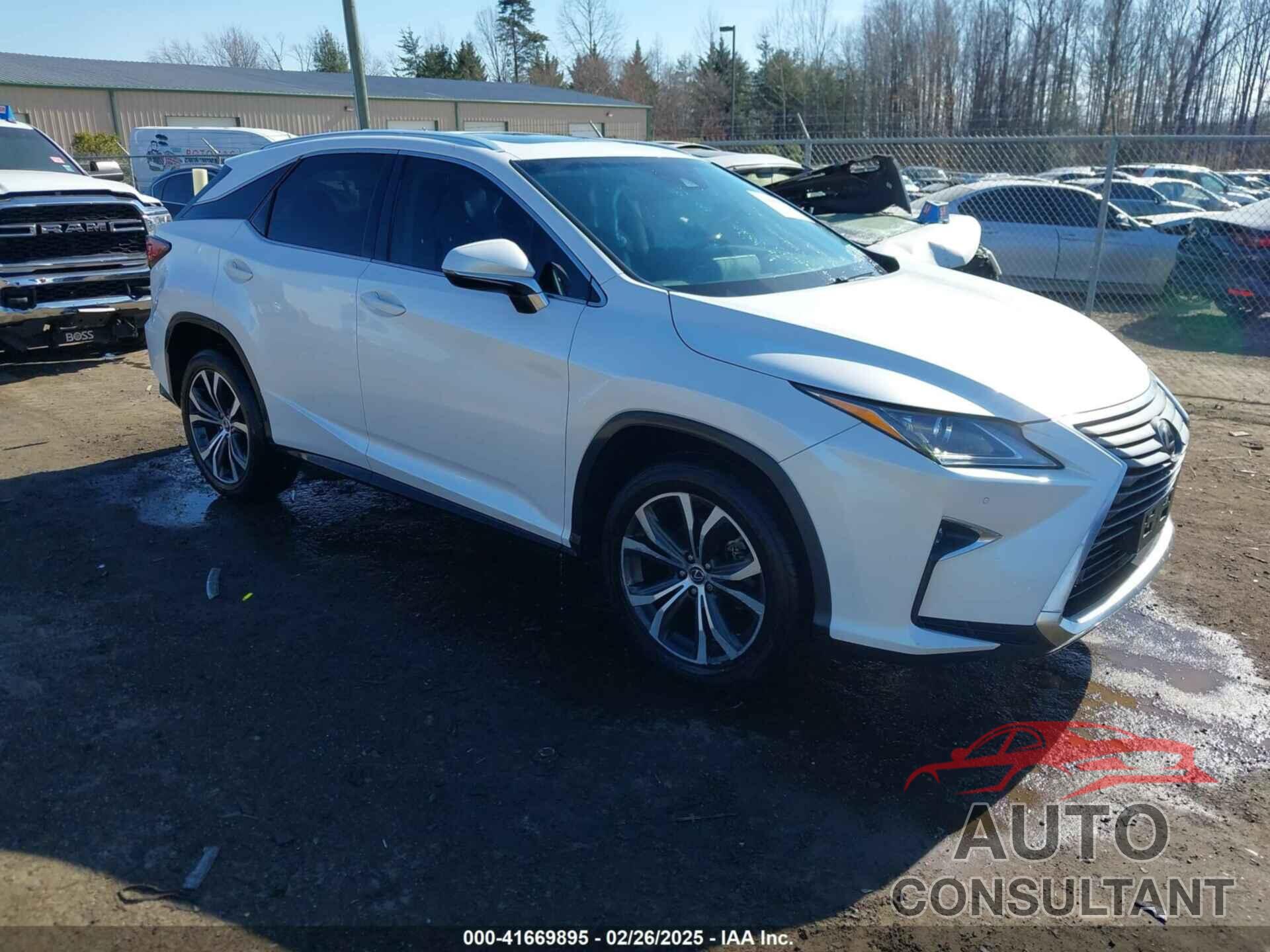 LEXUS RX 350 2019 - 2T2ZZMCA4KC148388