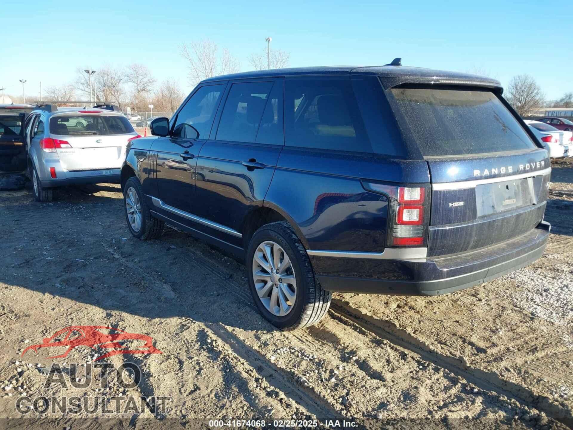 LAND ROVER RANGE ROVER 2016 - SALGS2VF2GA282558