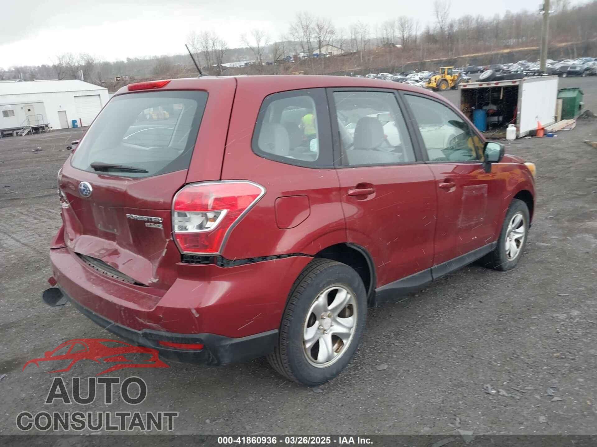 SUBARU FORESTER 2014 - JF2SJAAC0EH442808