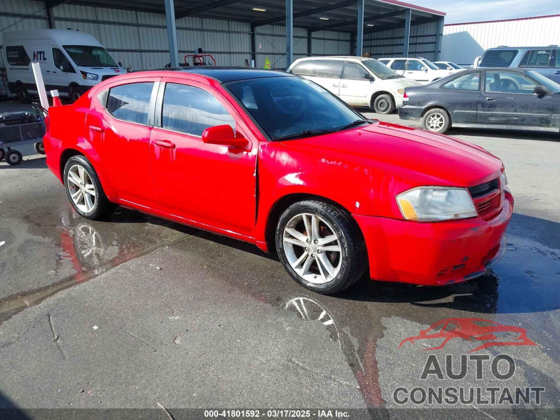DODGE AVENGER 2013 - 1C3CDZAB8DN681253