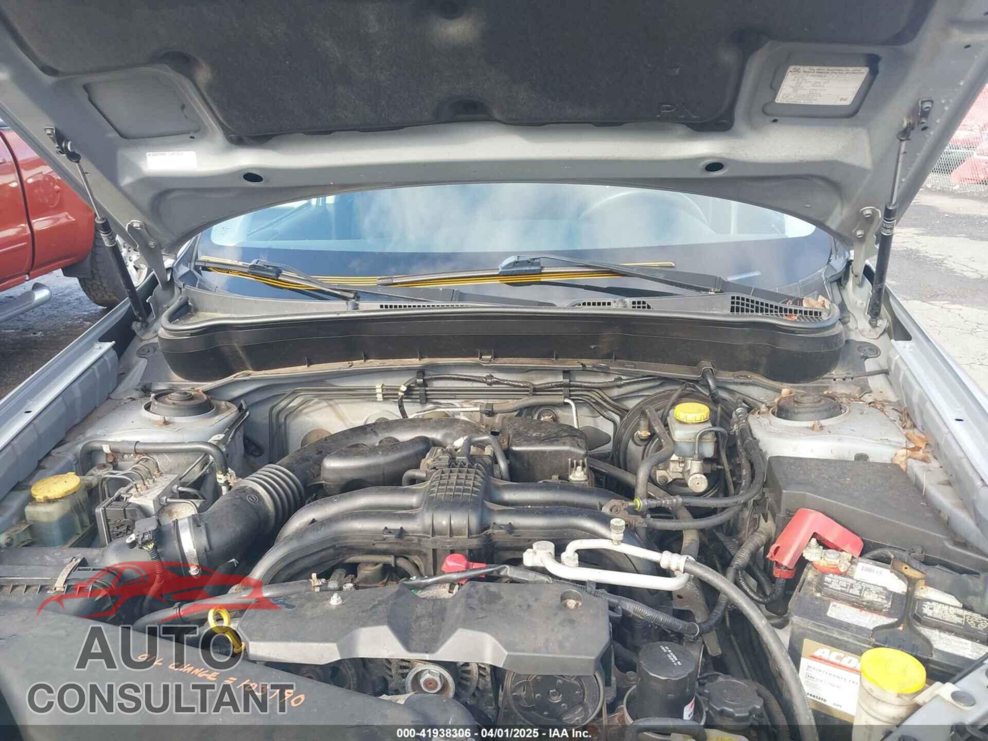 SUBARU FORESTER 2012 - JF2SHADC8CH441457