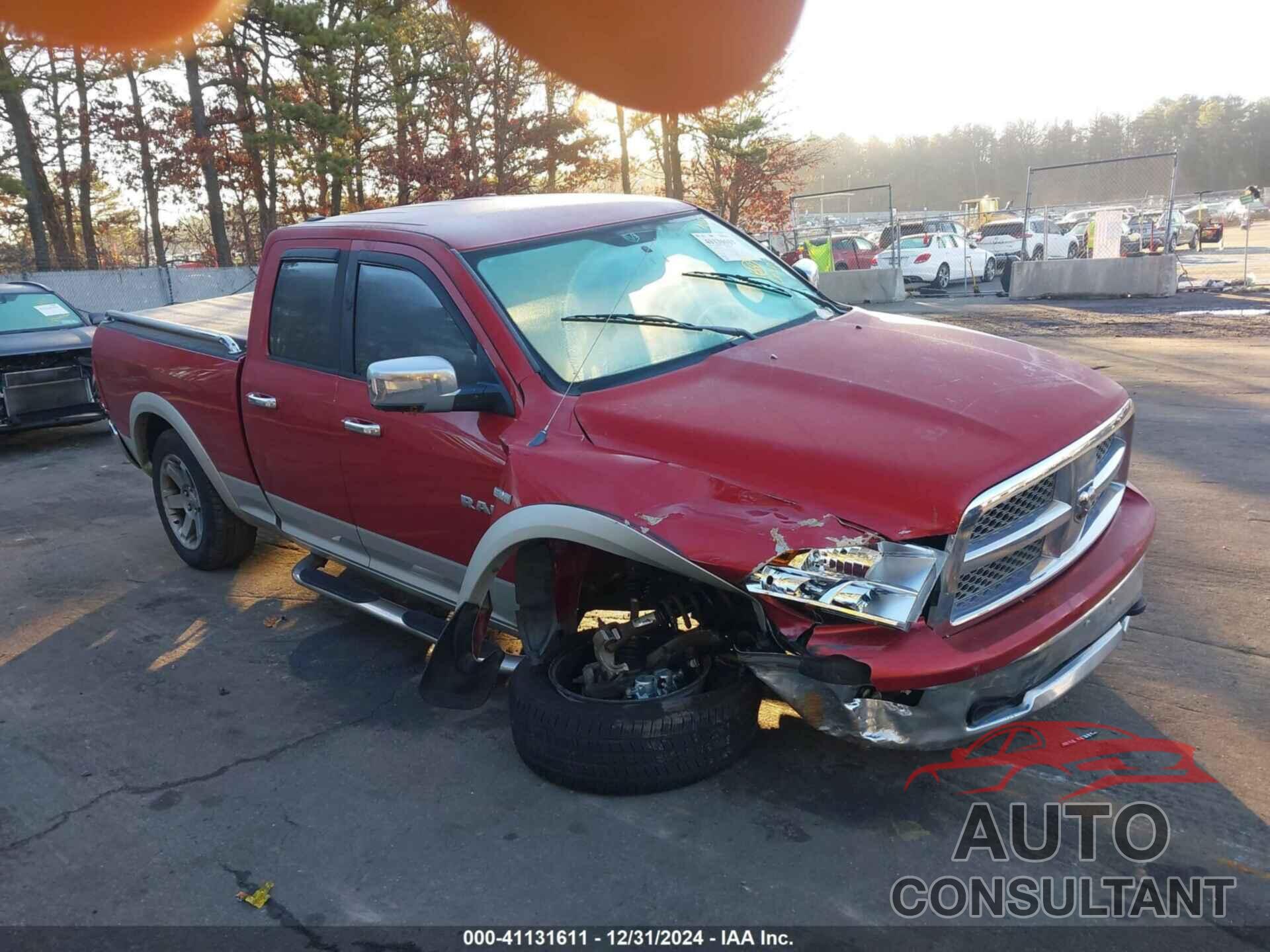 DODGE RAM 1500 2010 - 1D7RV1GT2AS135104