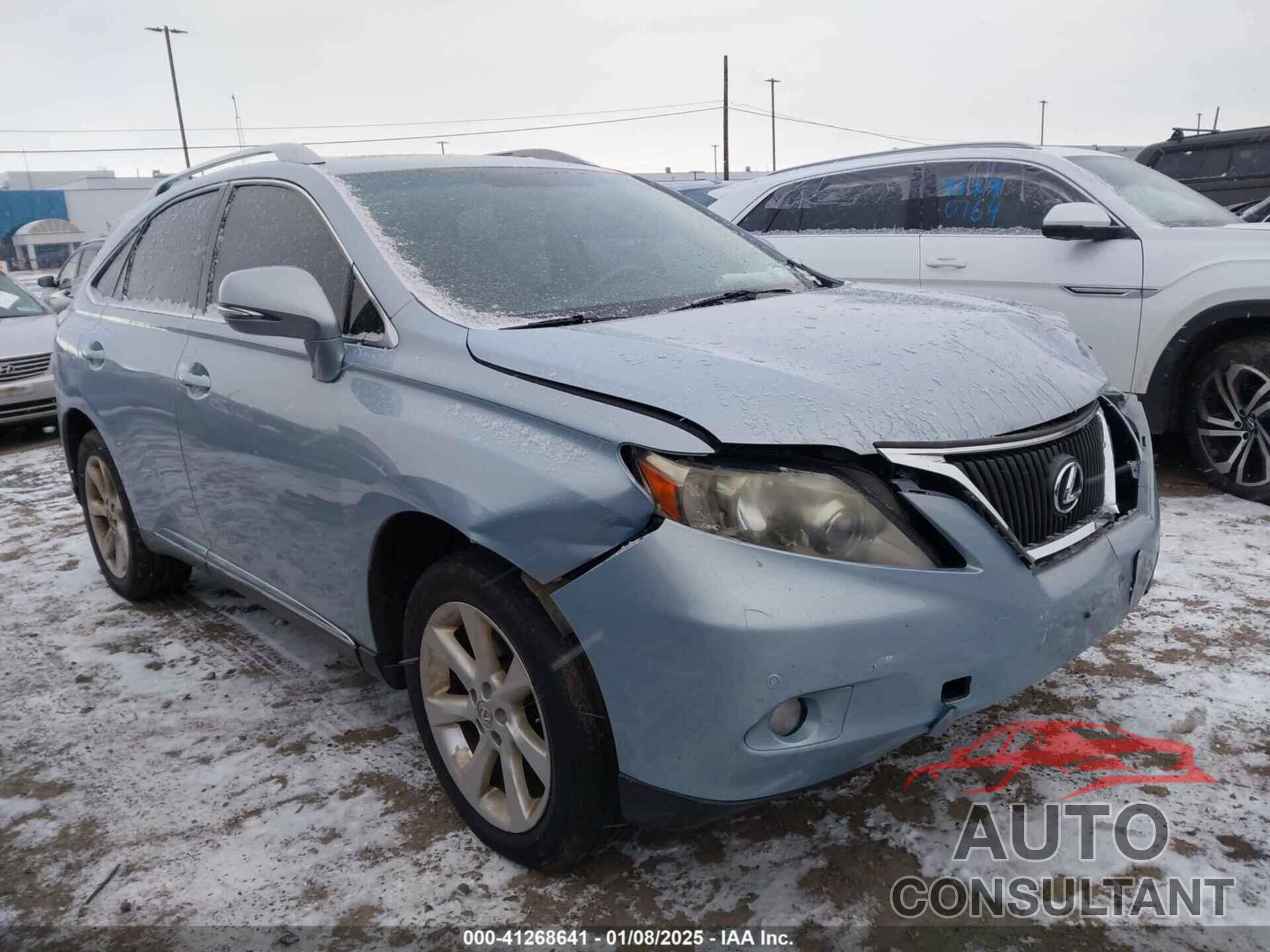 LEXUS RX 350 2011 - JTJBK1BA8B2437859