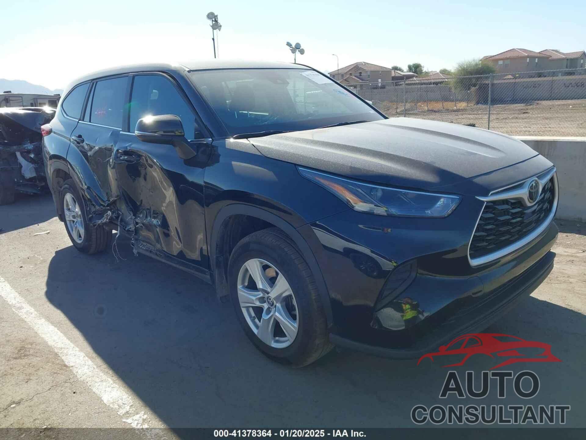 TOYOTA HIGHLANDER 2023 - 5TDKDRAH9PS048397