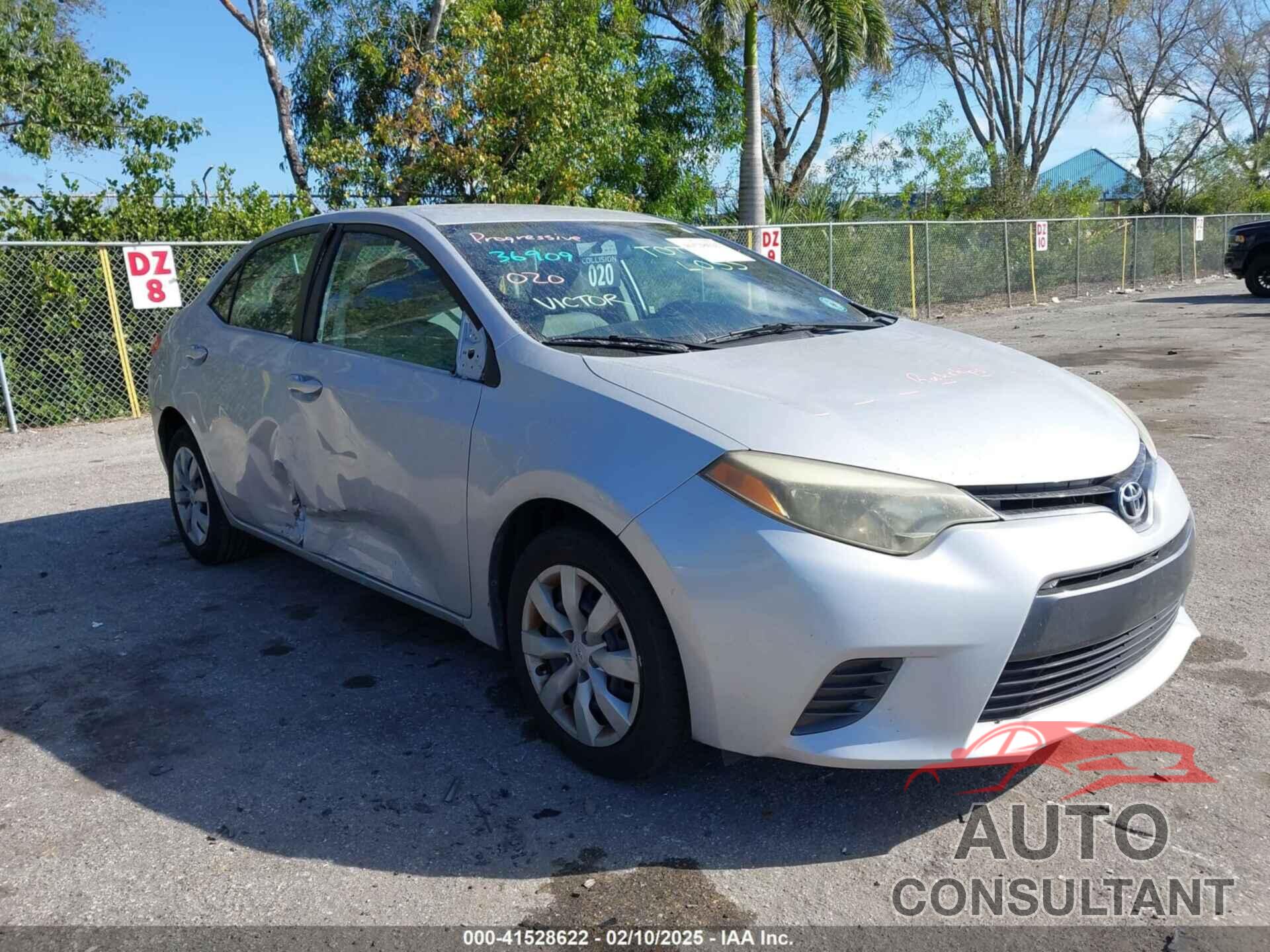 TOYOTA COROLLA 2015 - 2T1BURHE2FC349368