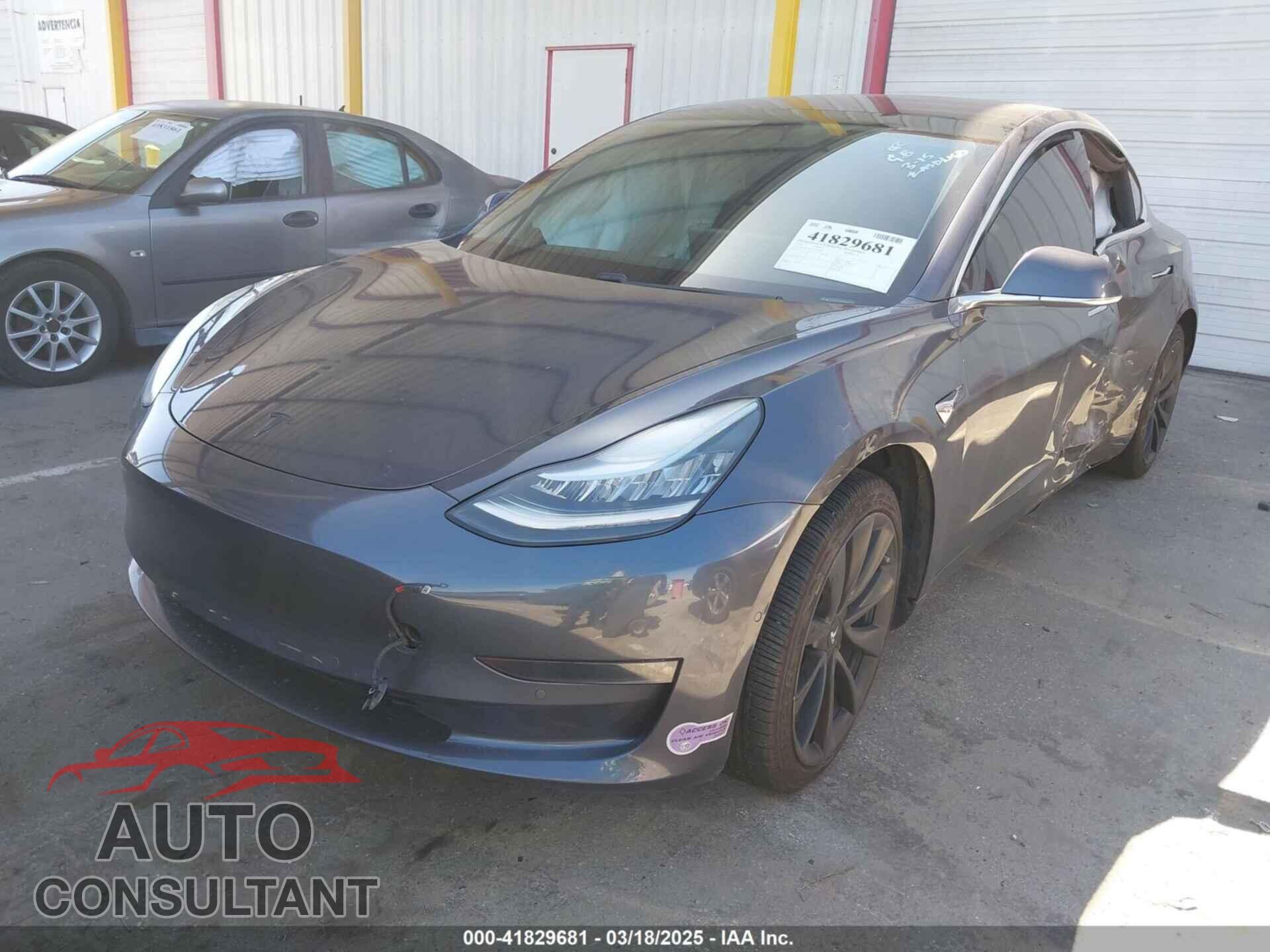 TESLA MODEL 3 2018 - 5YJ3E1EA7JF163401