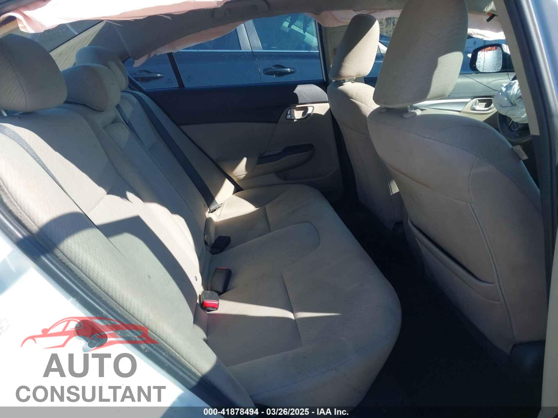 HONDA CIVIC 2013 - 19XFB2F84DE021573