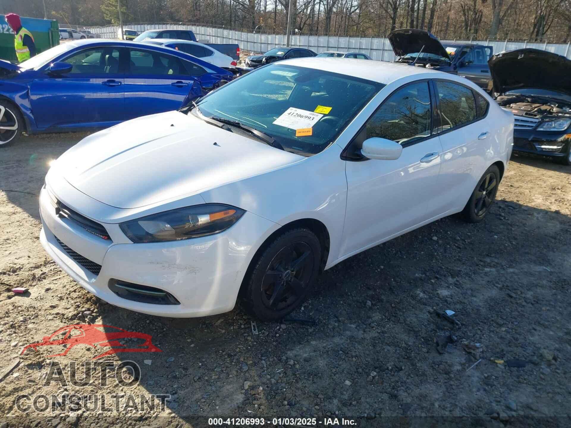DODGE DART 2015 - 1C3CDFBB5FD319676