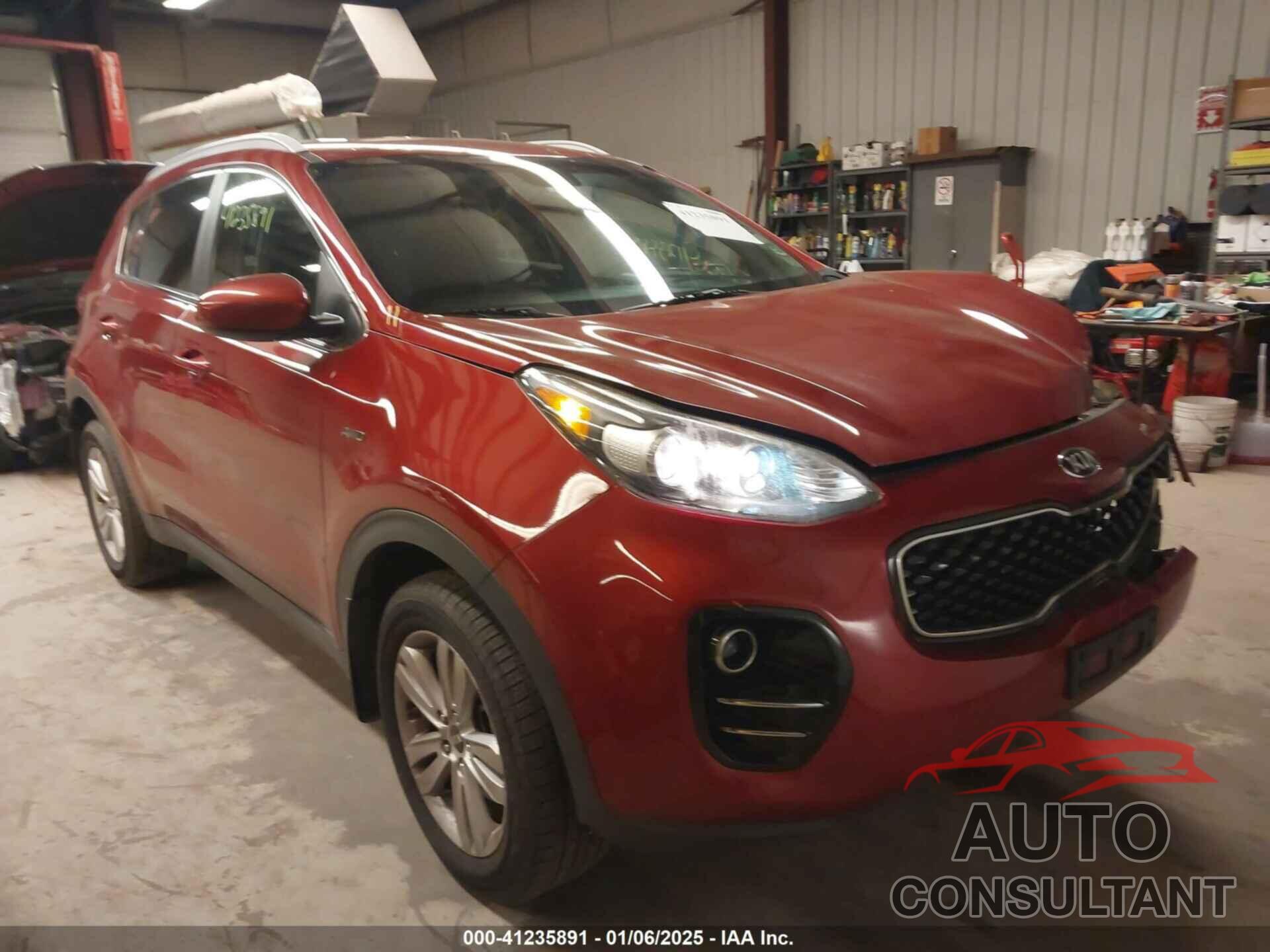 KIA SPORTAGE 2017 - KNDPMCAC9H7293395