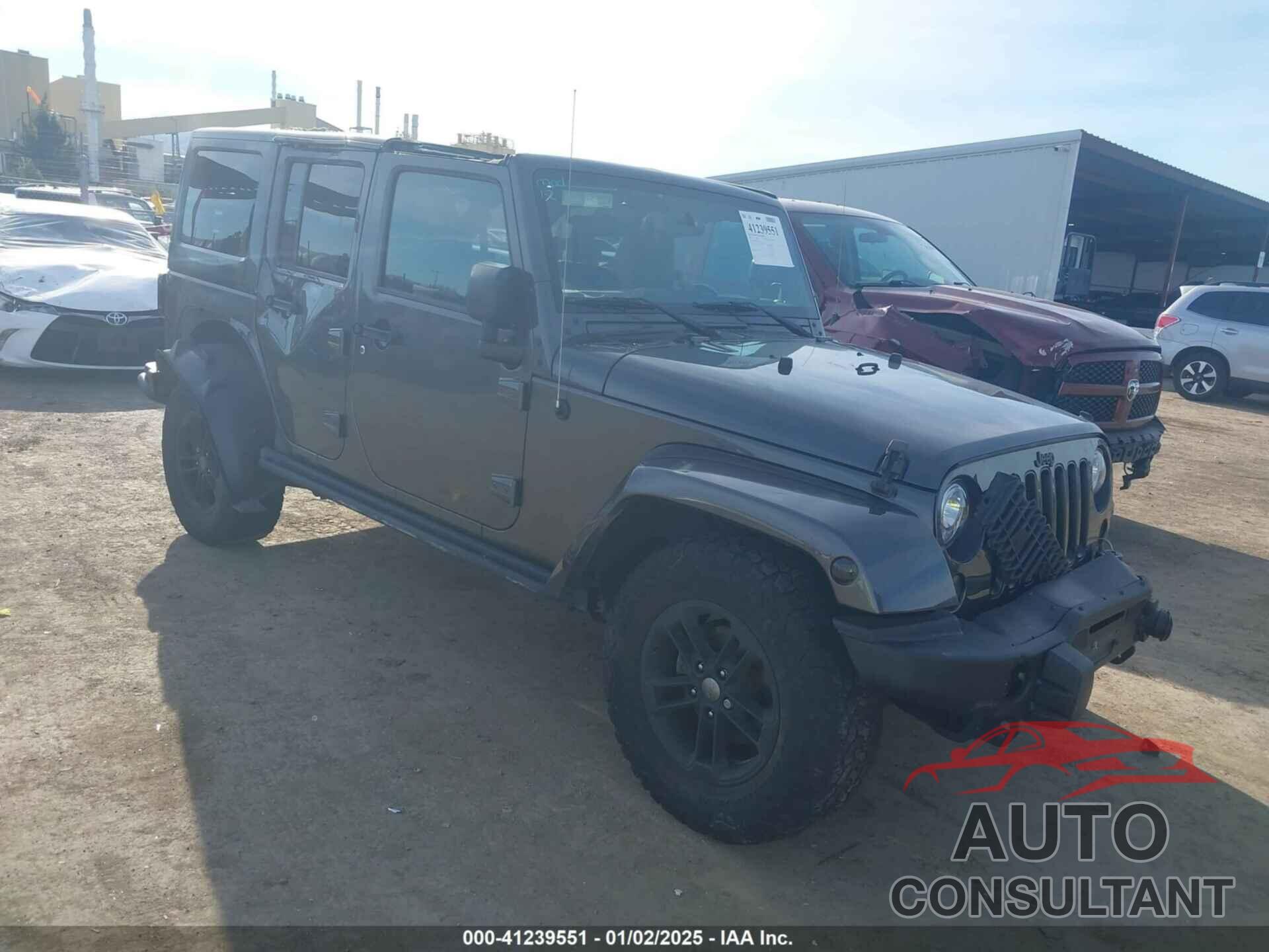 JEEP WRANGLER UNLIMITED 2017 - 1C4BJWEG3HL607504