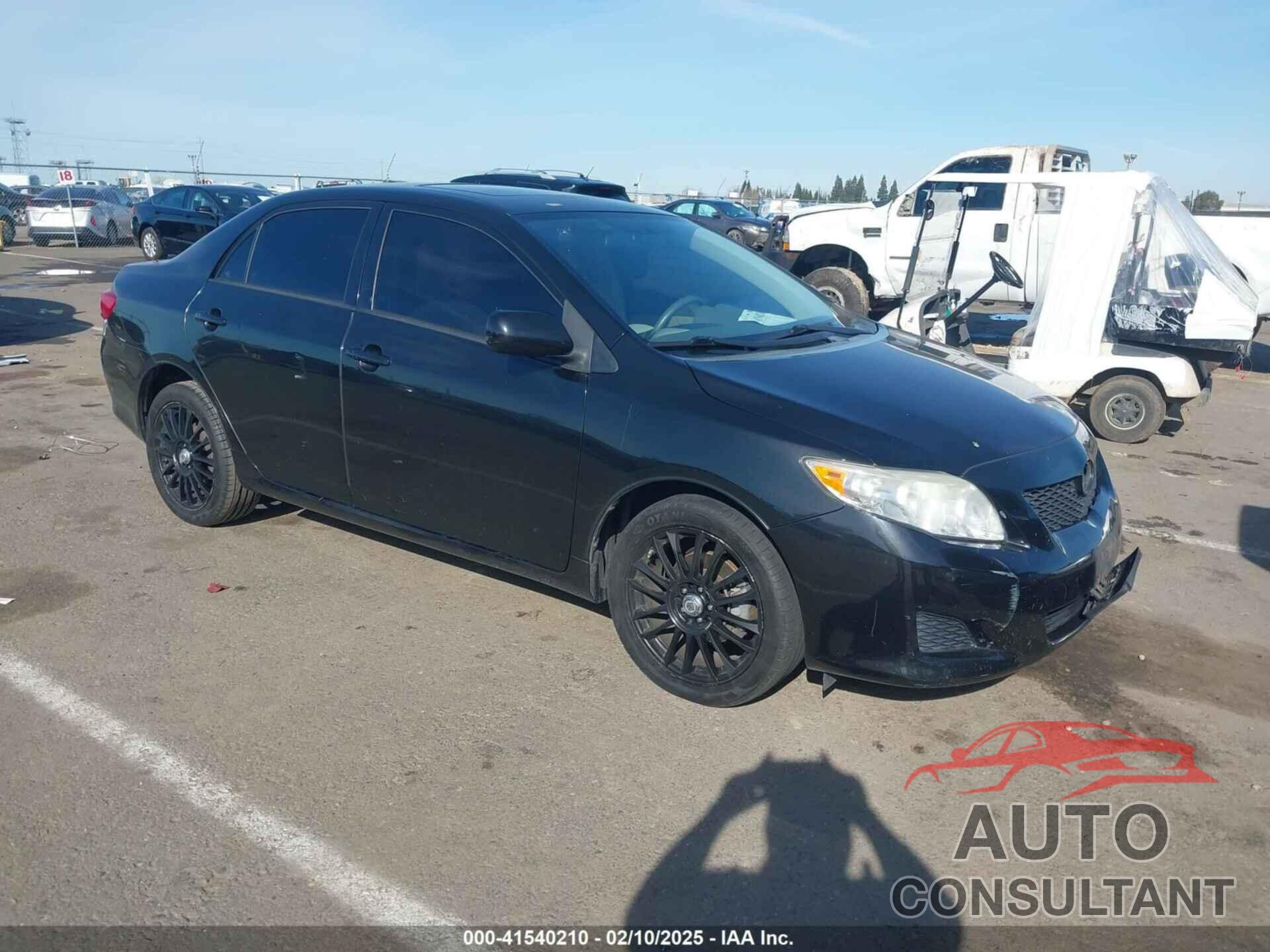 TOYOTA COROLLA 2009 - 1NXBU40E19Z012885