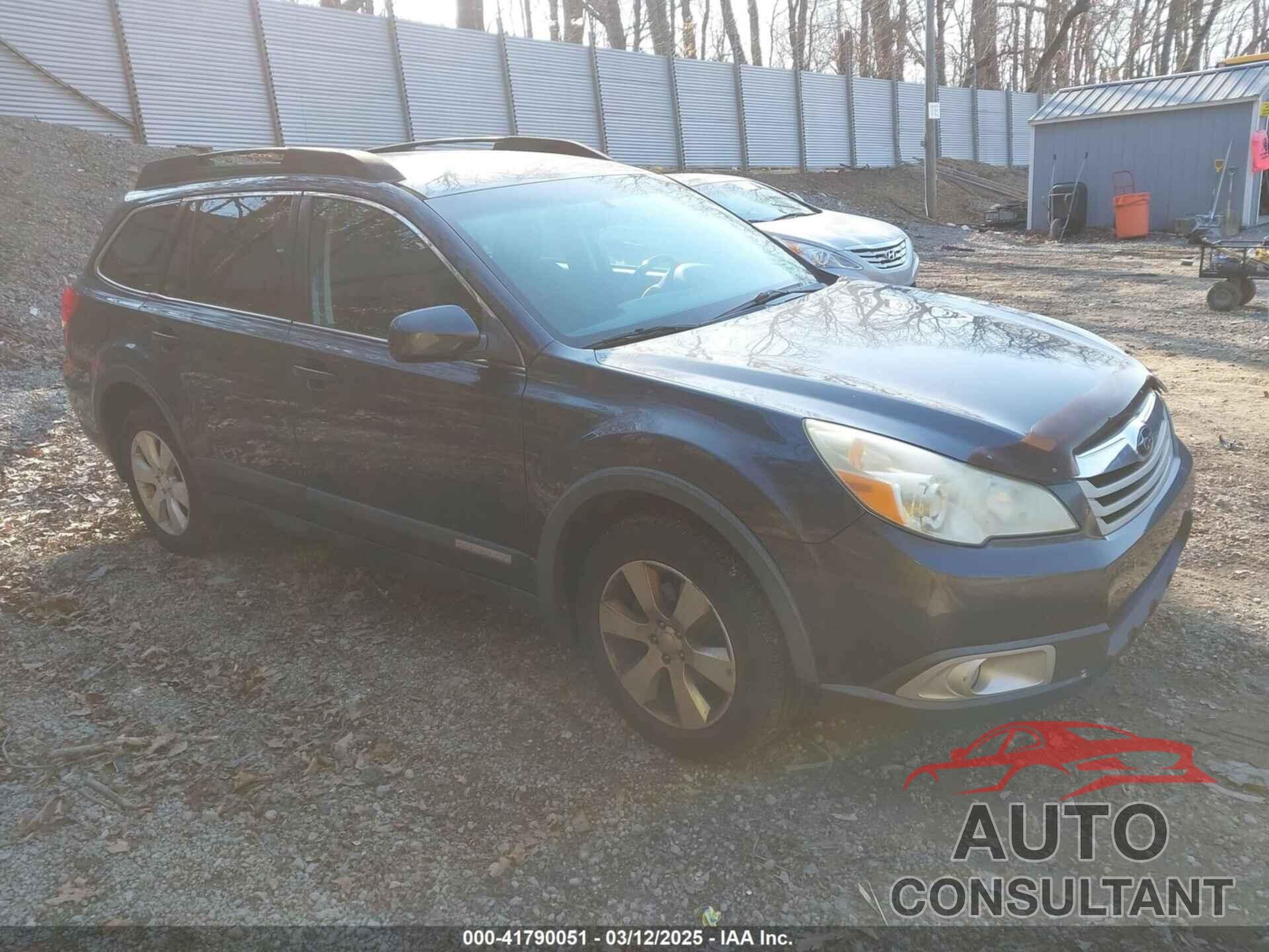 SUBARU OUTBACK 2011 - 4S4BRBCC9B3404749