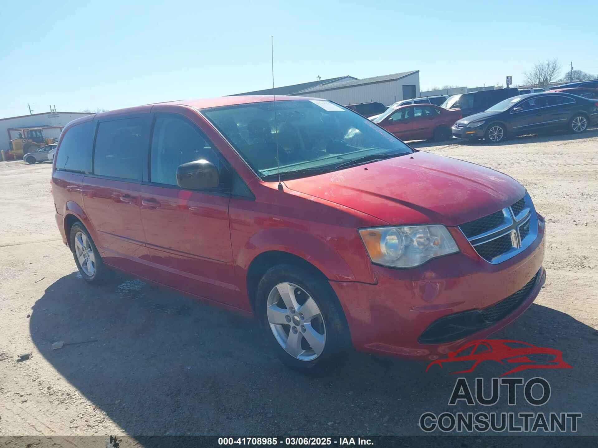 DODGE GRAND CARAVAN 2013 - 2C4RDGBG5DR656088