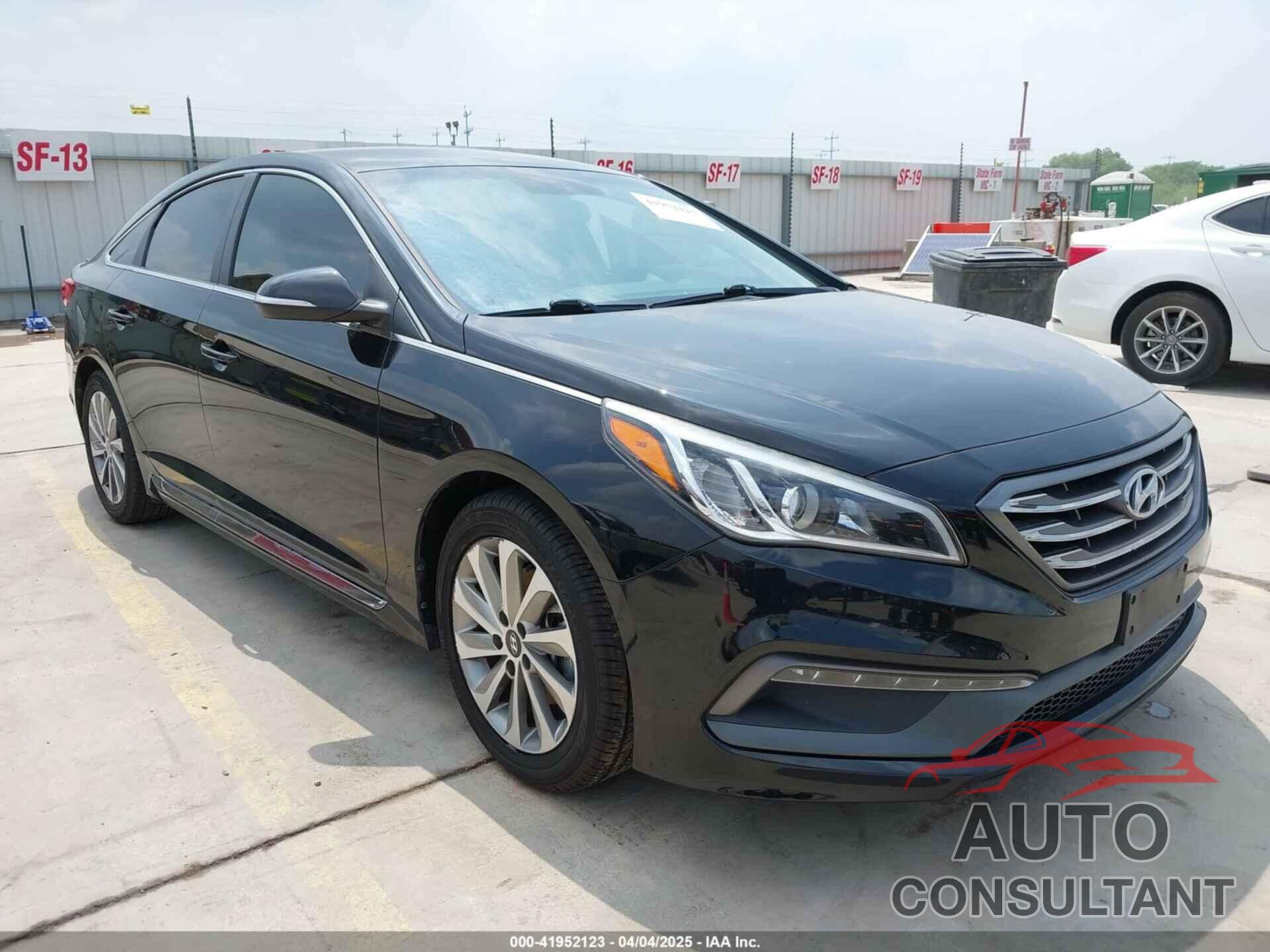 HYUNDAI SONATA 2017 - 5NPE34AFXHH594862