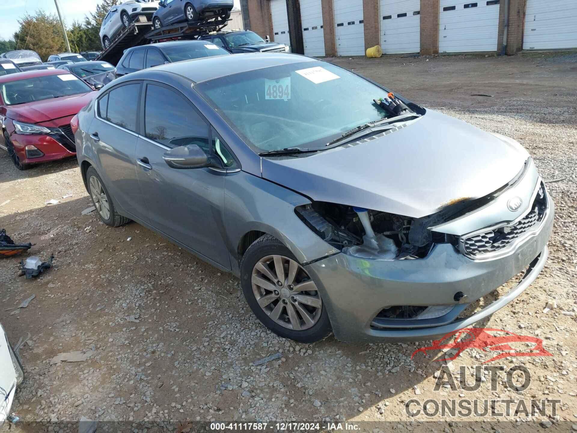 KIA FORTE 2015 - KNAFX4A8XF5392284