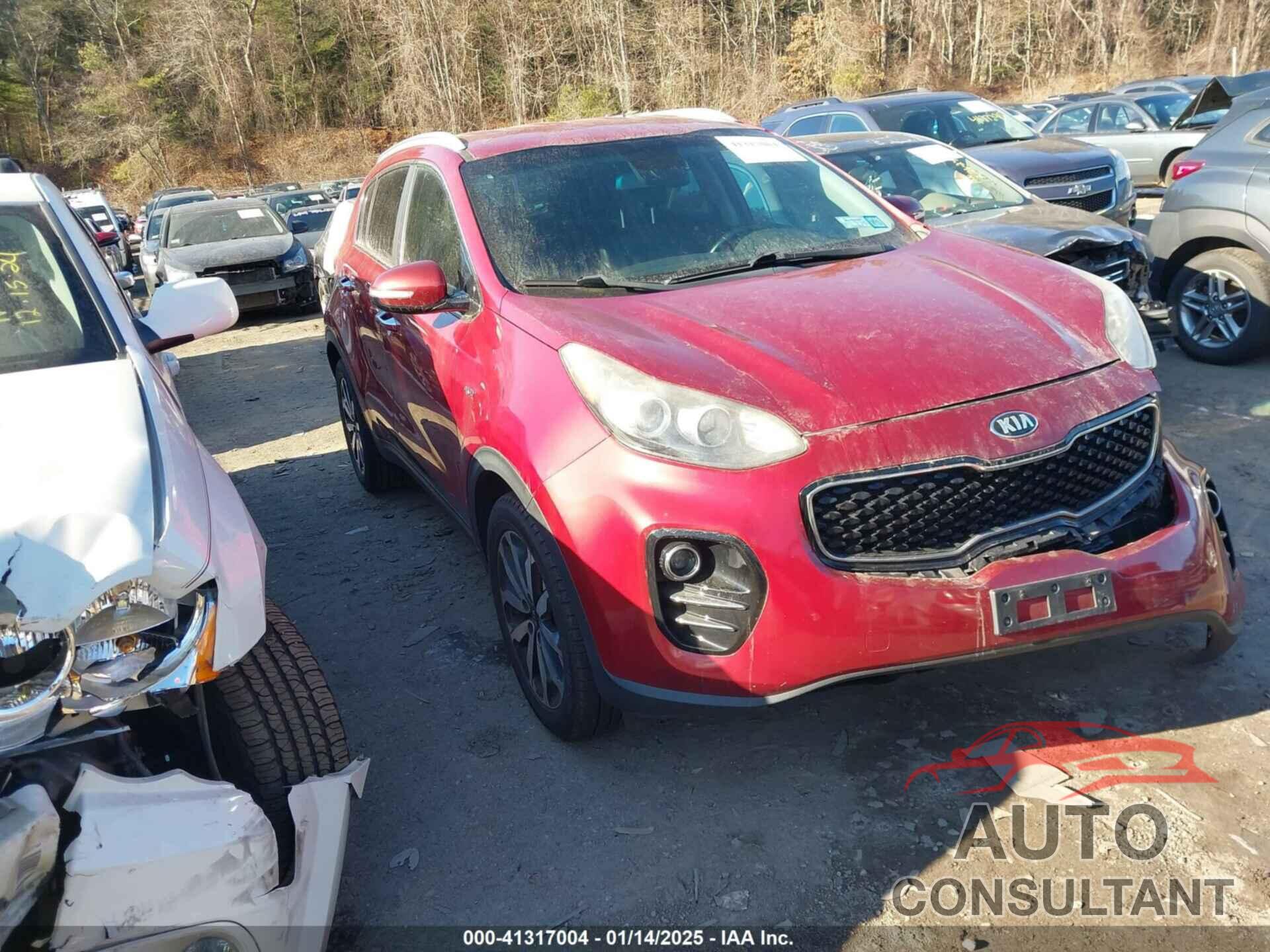 KIA SPORTAGE 2018 - KNDPNCAC8J7373418