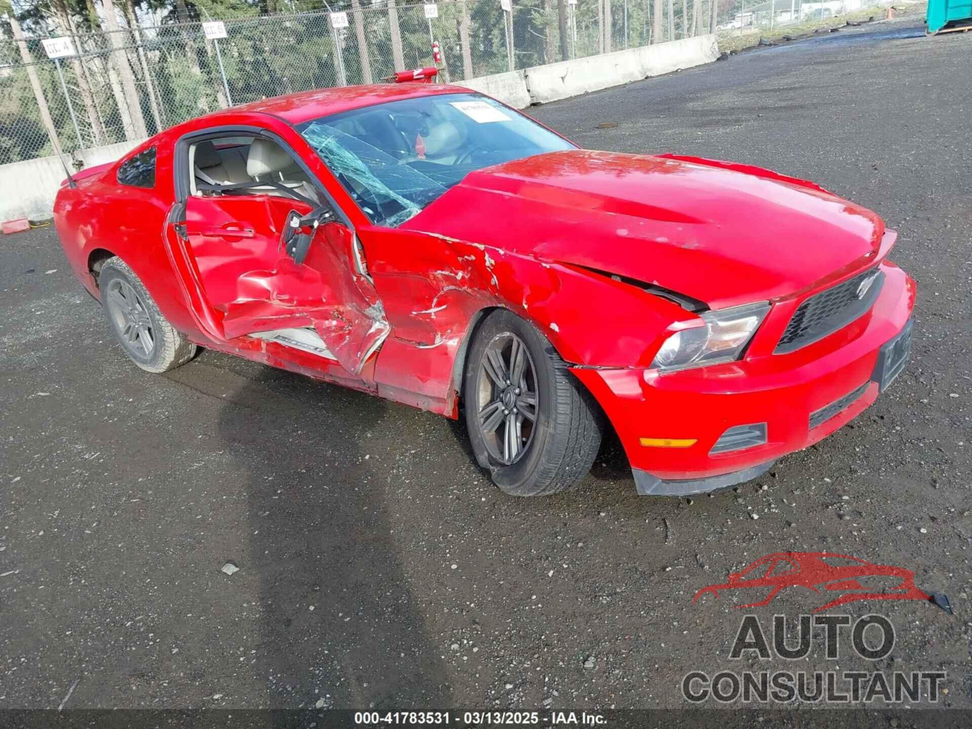FORD MUSTANG 2011 - 1ZVBP8AM3B5109480