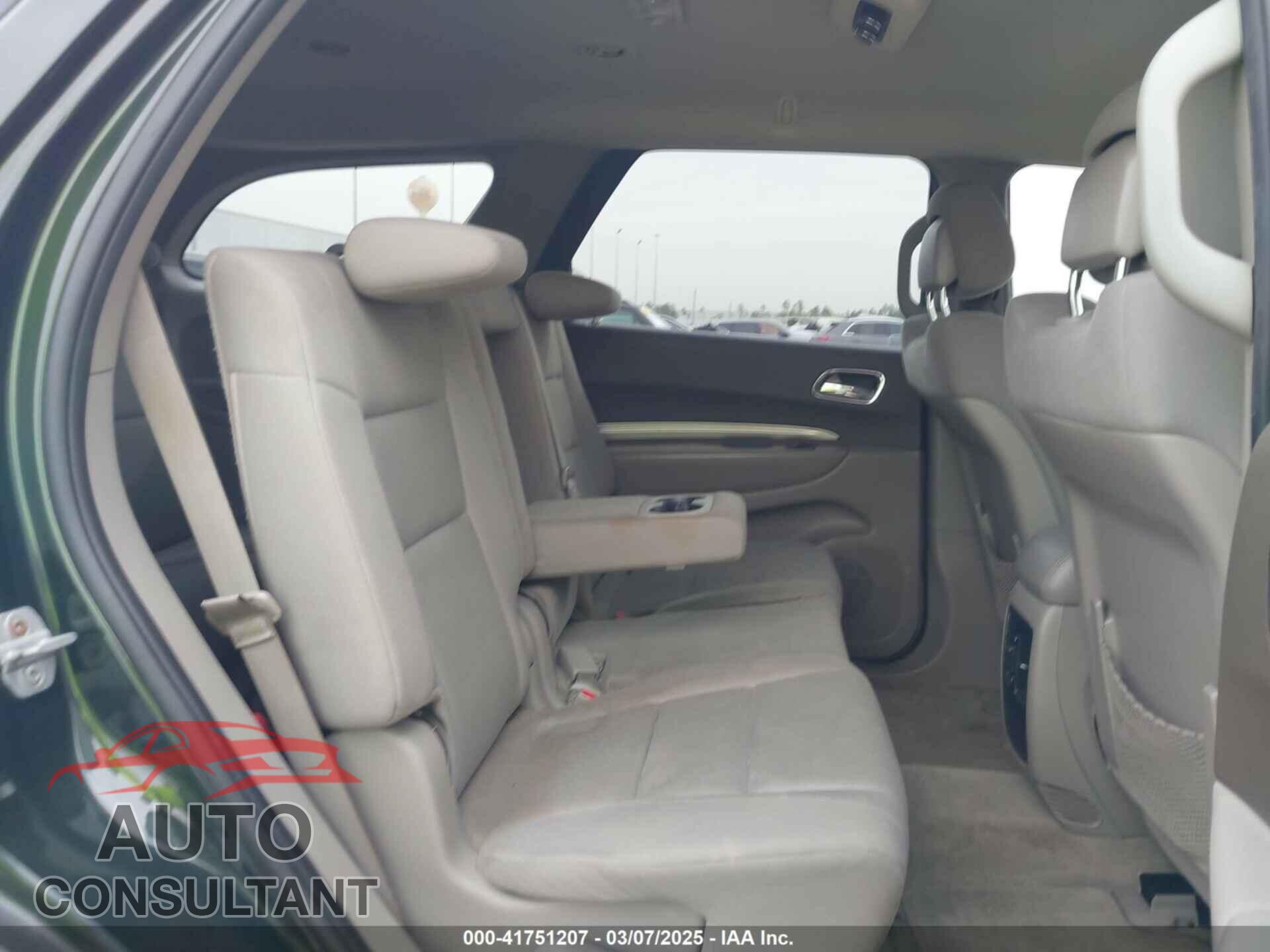 DODGE DURANGO 2011 - 1D4RD2GG8BC630461