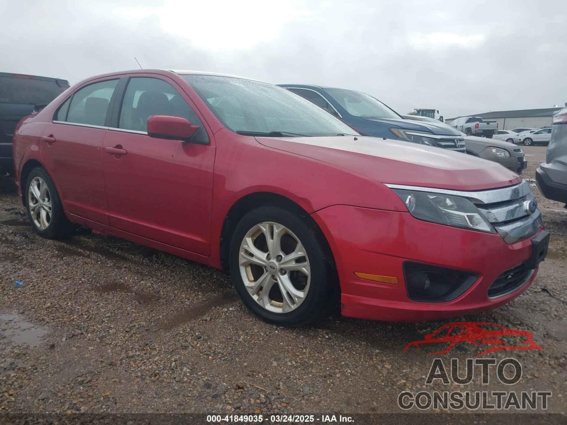FORD FUSION 2012 - 3FAHP0HA0CR164015