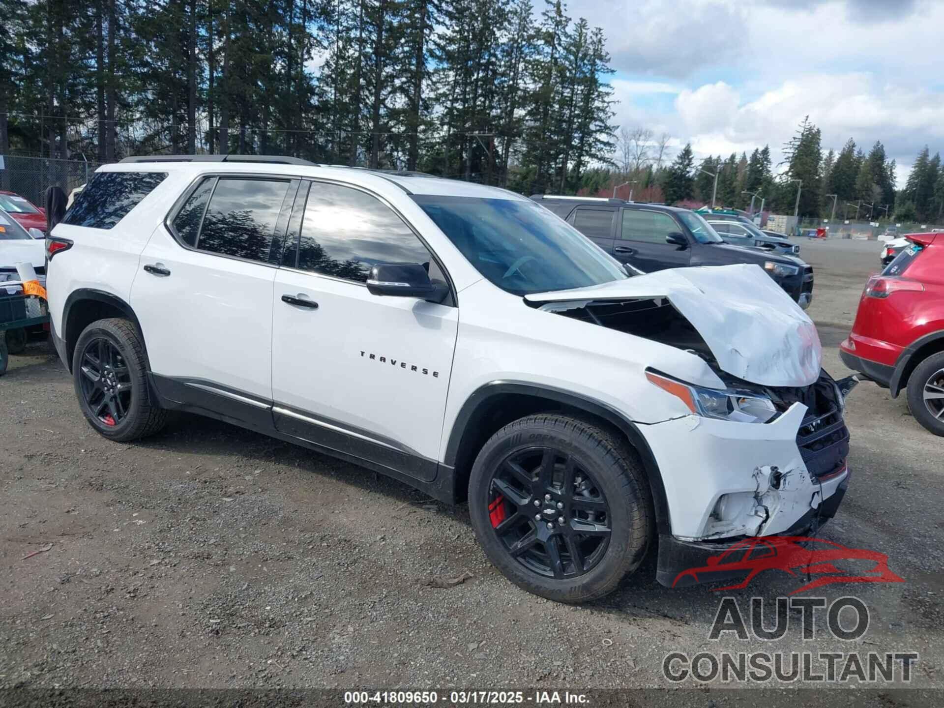 CHEVROLET TRAVERSE 2021 - 1GNEVKKW7MJ250461
