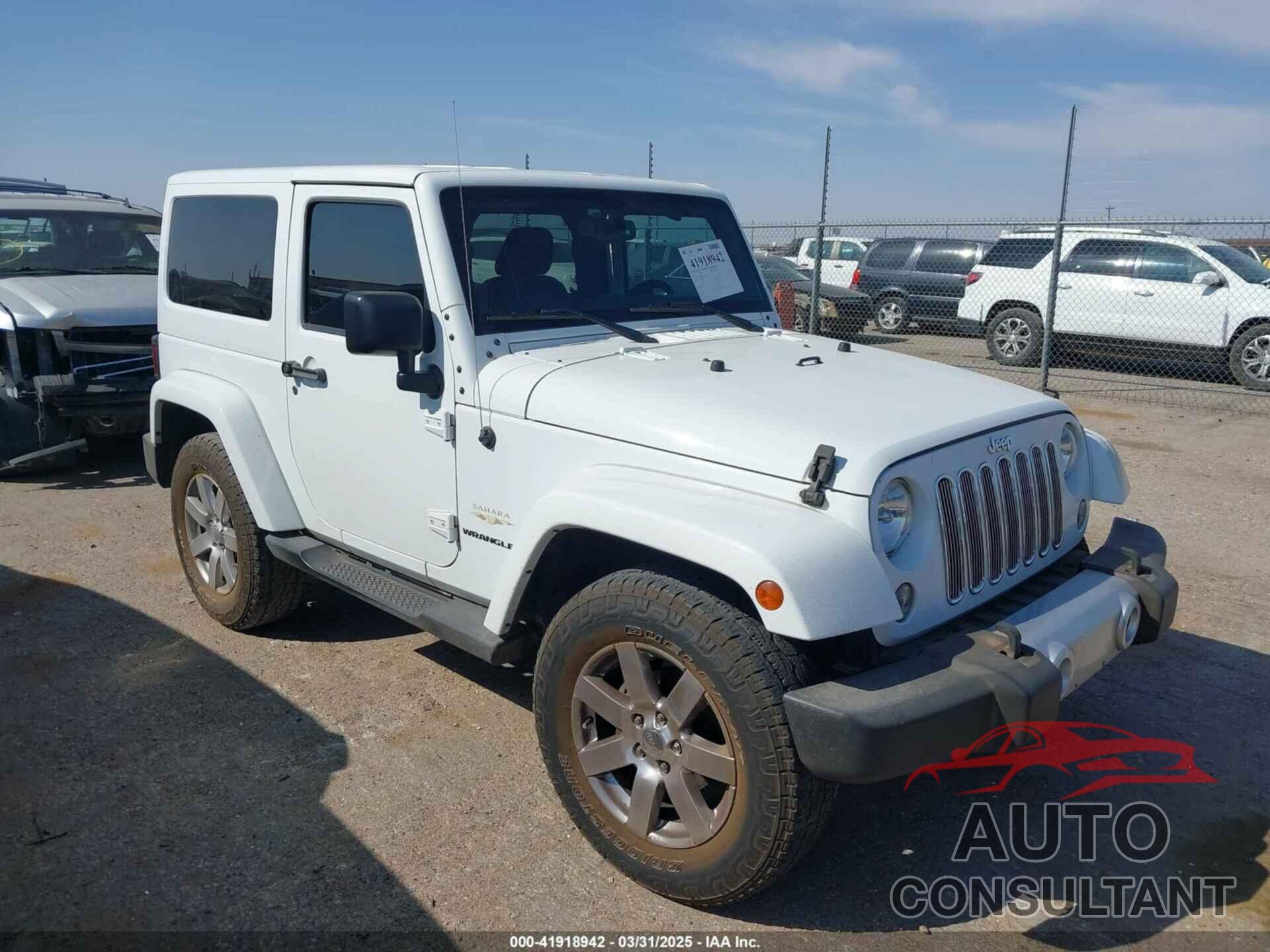 JEEP WRANGLER 2015 - 1C4AJWBG1FL581272