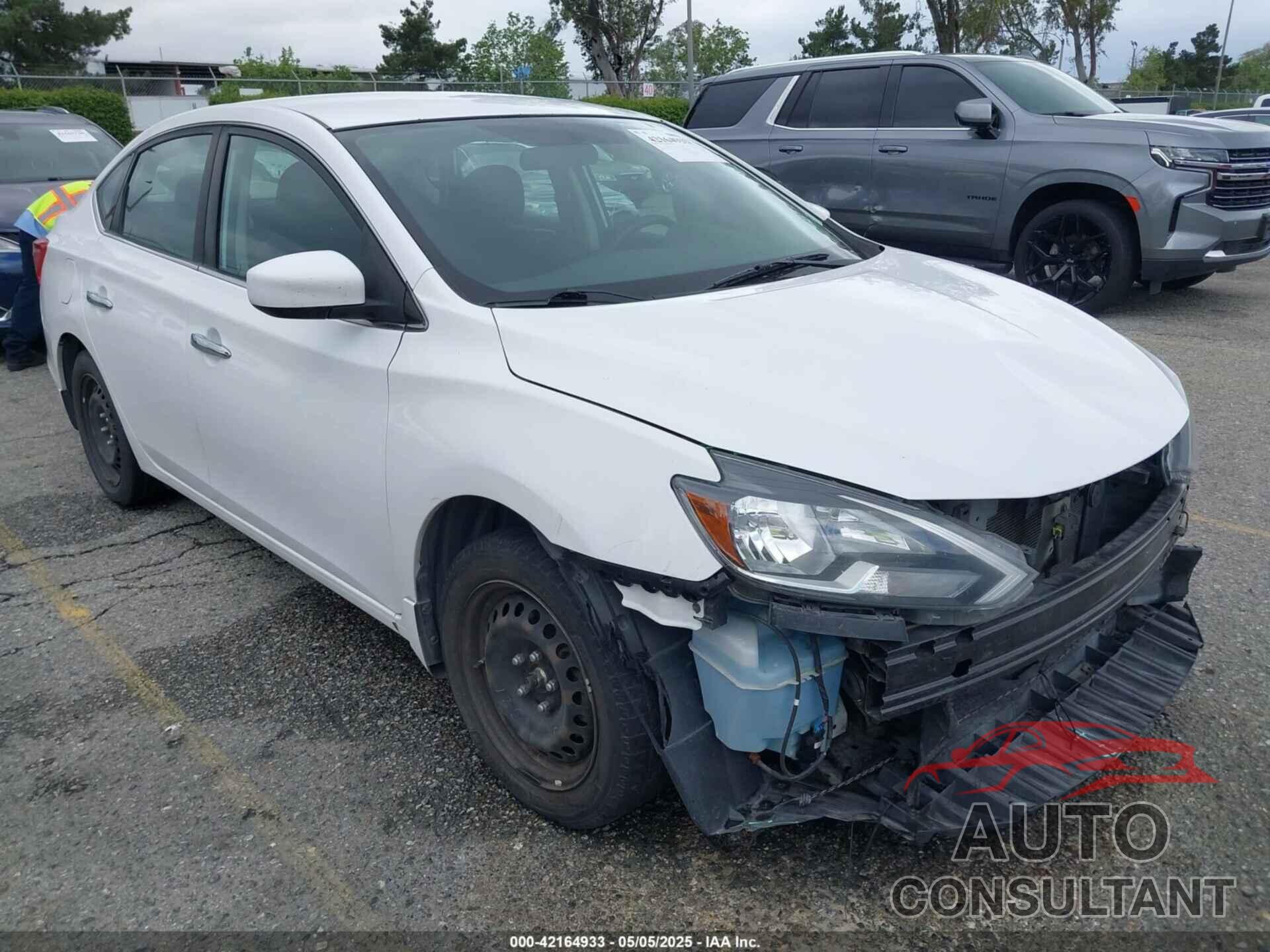 NISSAN SENTRA 2016 - 3N1AB7AP2GY257117