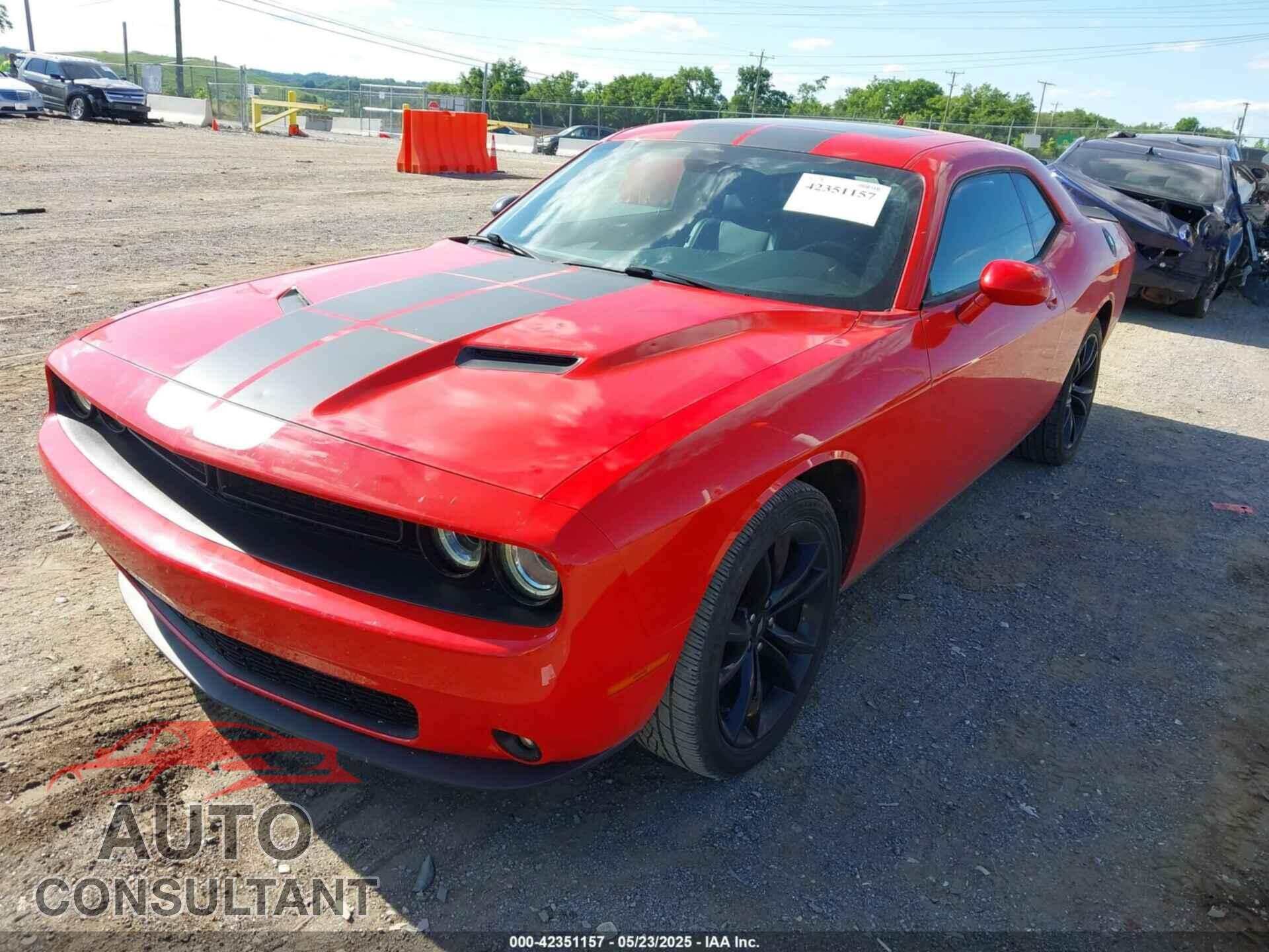 DODGE CHALLENGER 2018 - 2C3CDZAG4JH111721