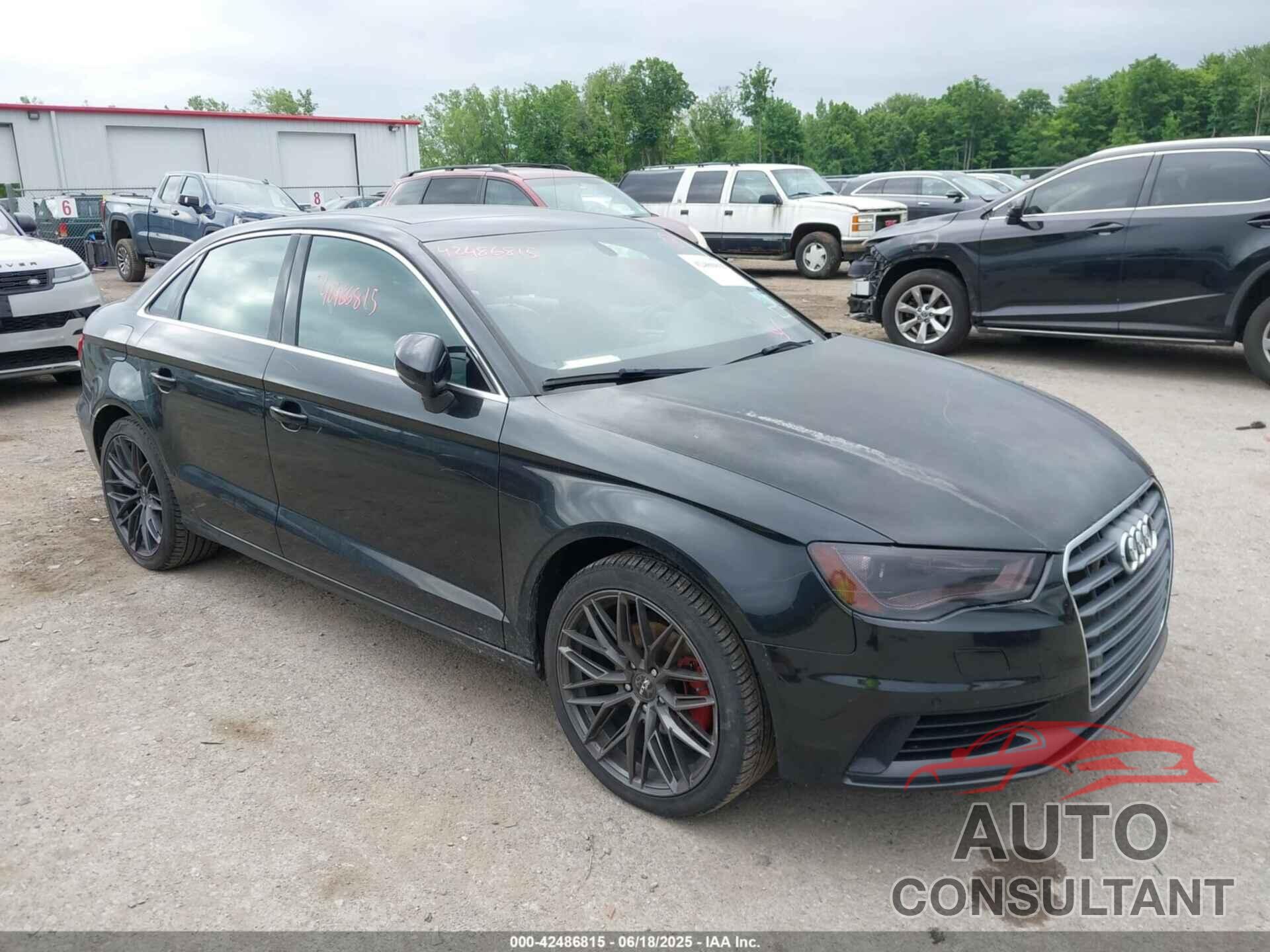 AUDI A3 2015 - WAUEFGFF3F1076286