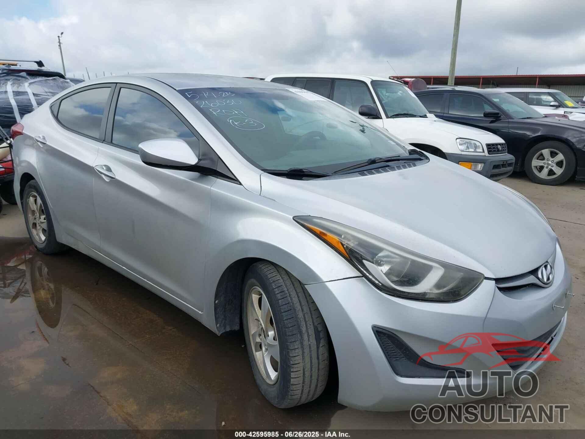 HYUNDAI ELANTRA 2014 - 5NPDH4AEXEH526030