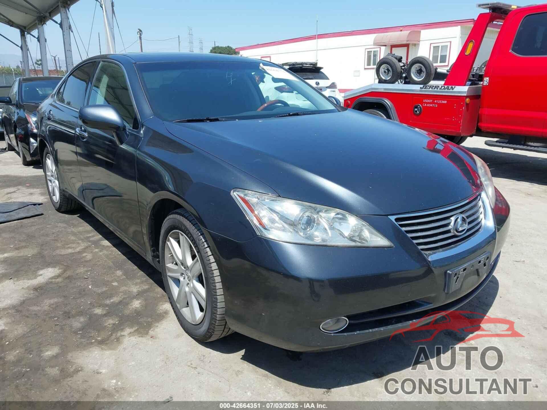 LEXUS ES 350 2009 - JTHBJ46G392303291