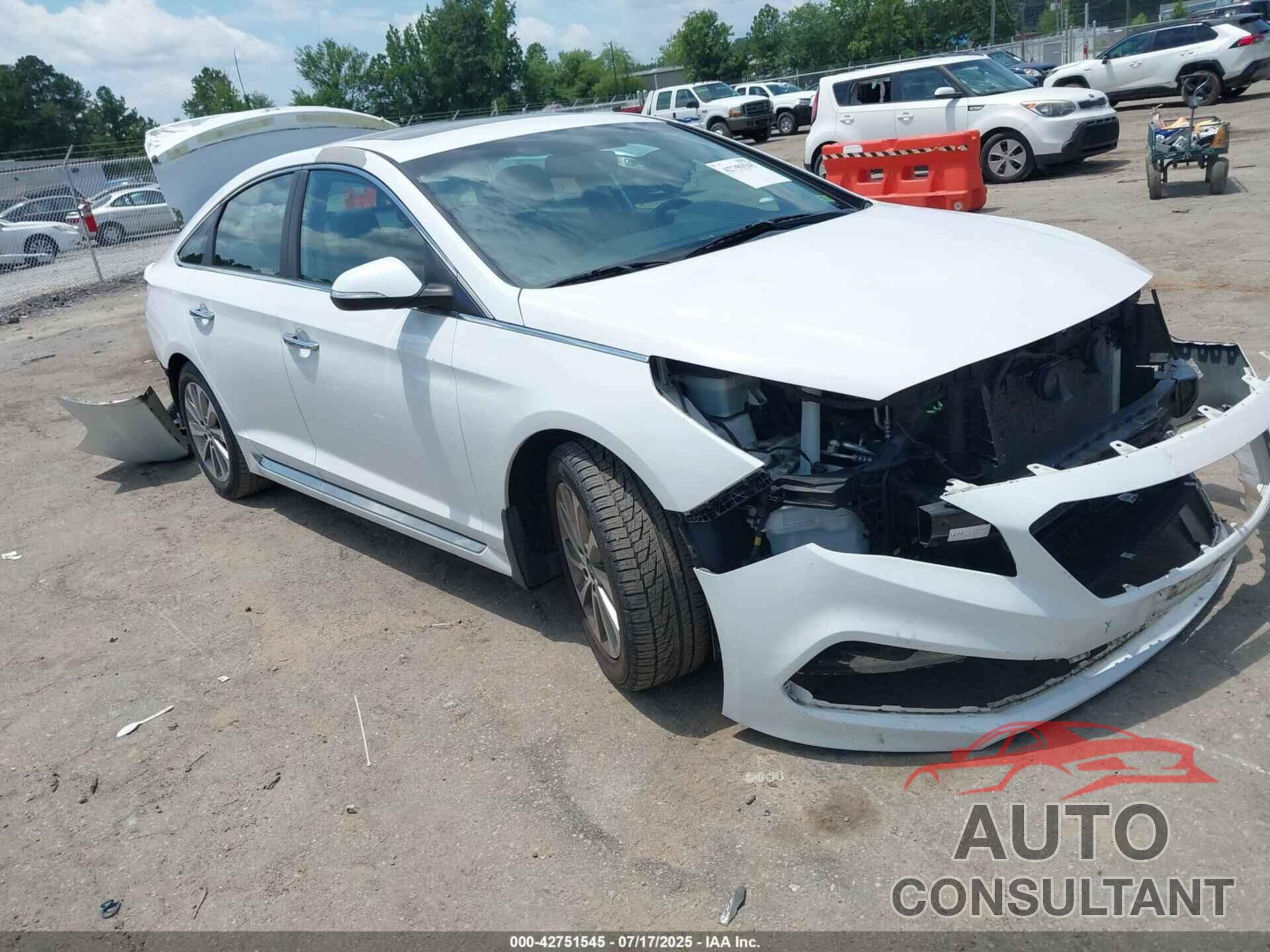 HYUNDAI SONATA 2017 - 5NPE34AF1HH527910