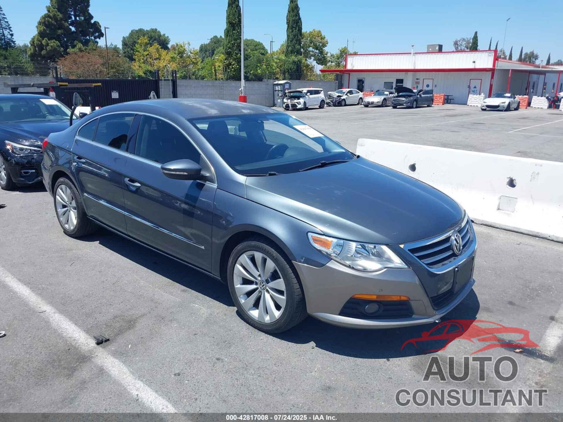 VOLKSWAGEN CC 2012 - WVWMP7AN3CE522418