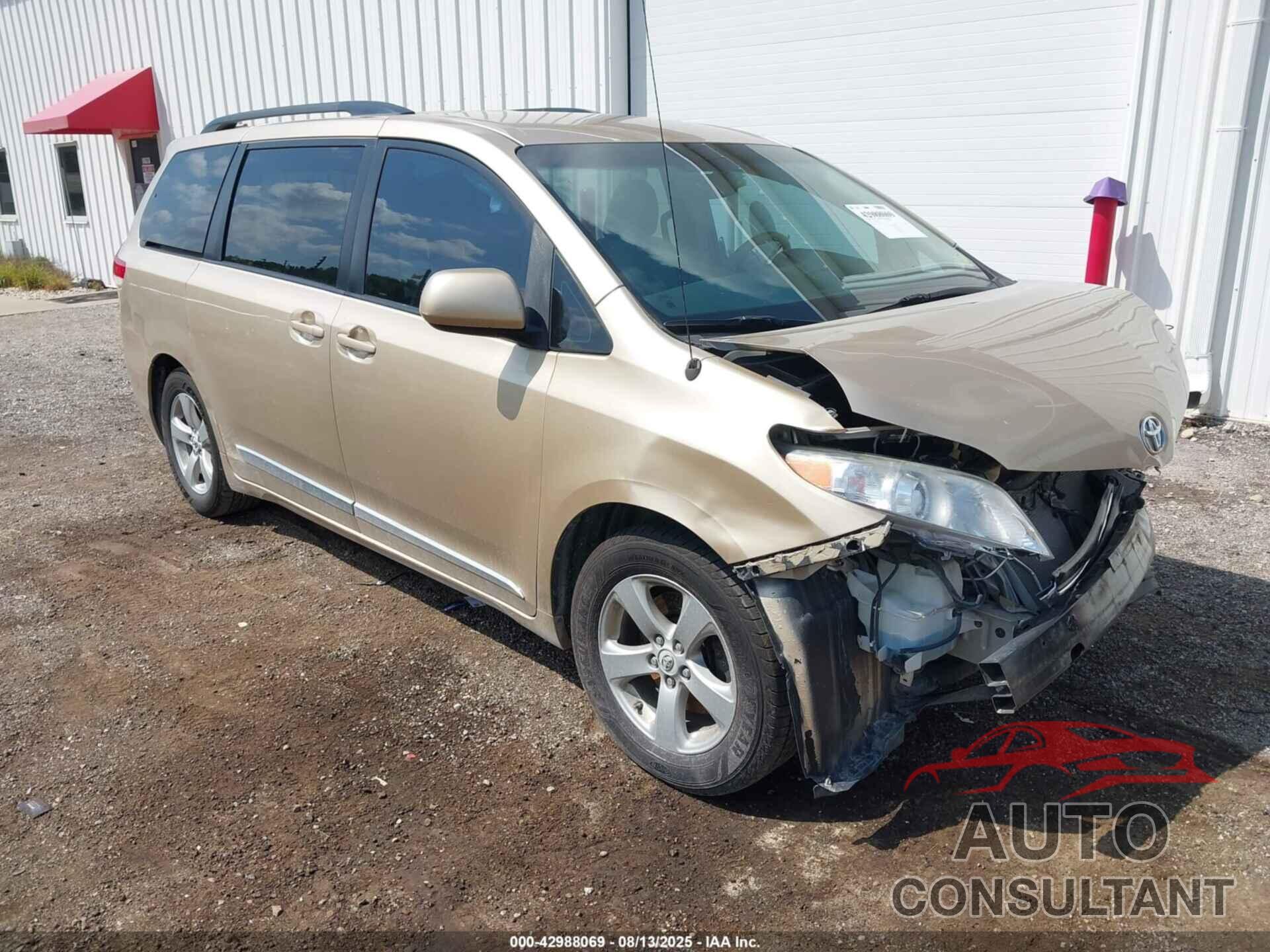 TOYOTA SIENNA 2011 - 5TDKK3DCXBS039123