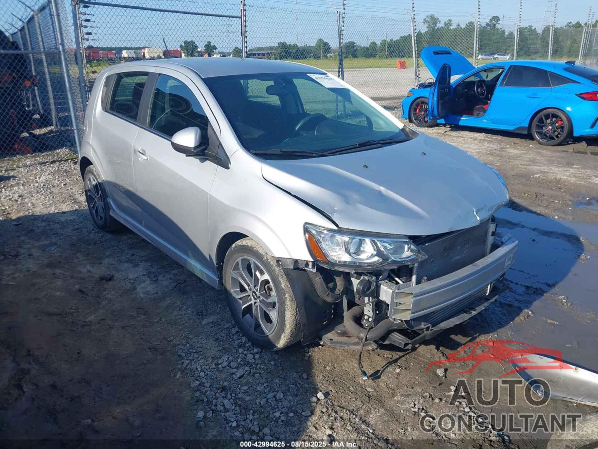 CHEVROLET SONIC 2020 - 1G1JD6SB9L4101294